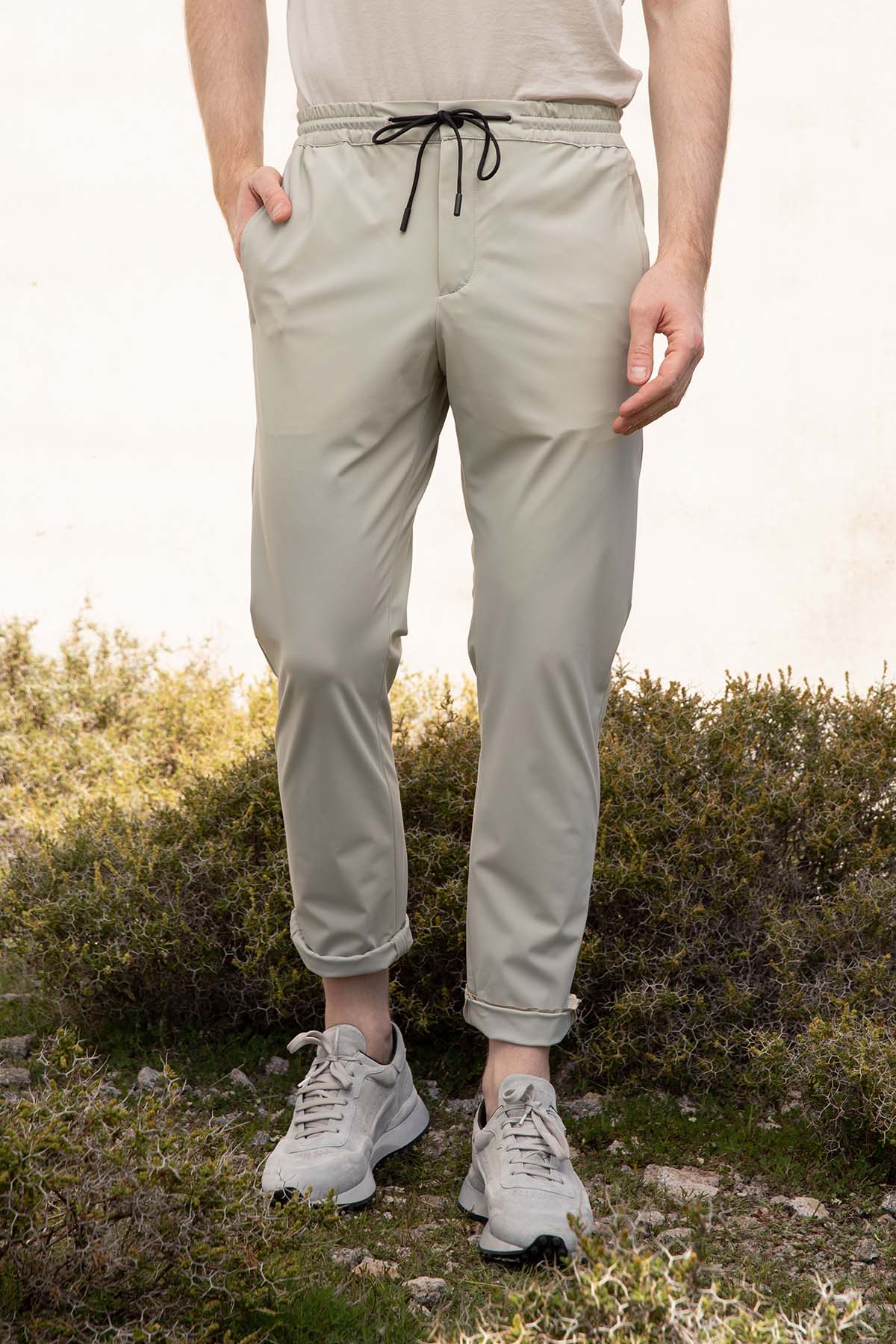 Pantaloni Torino Omega Slim Fit Beli Lastikli Streç Pantolon-Libas Trendy Fashion Store