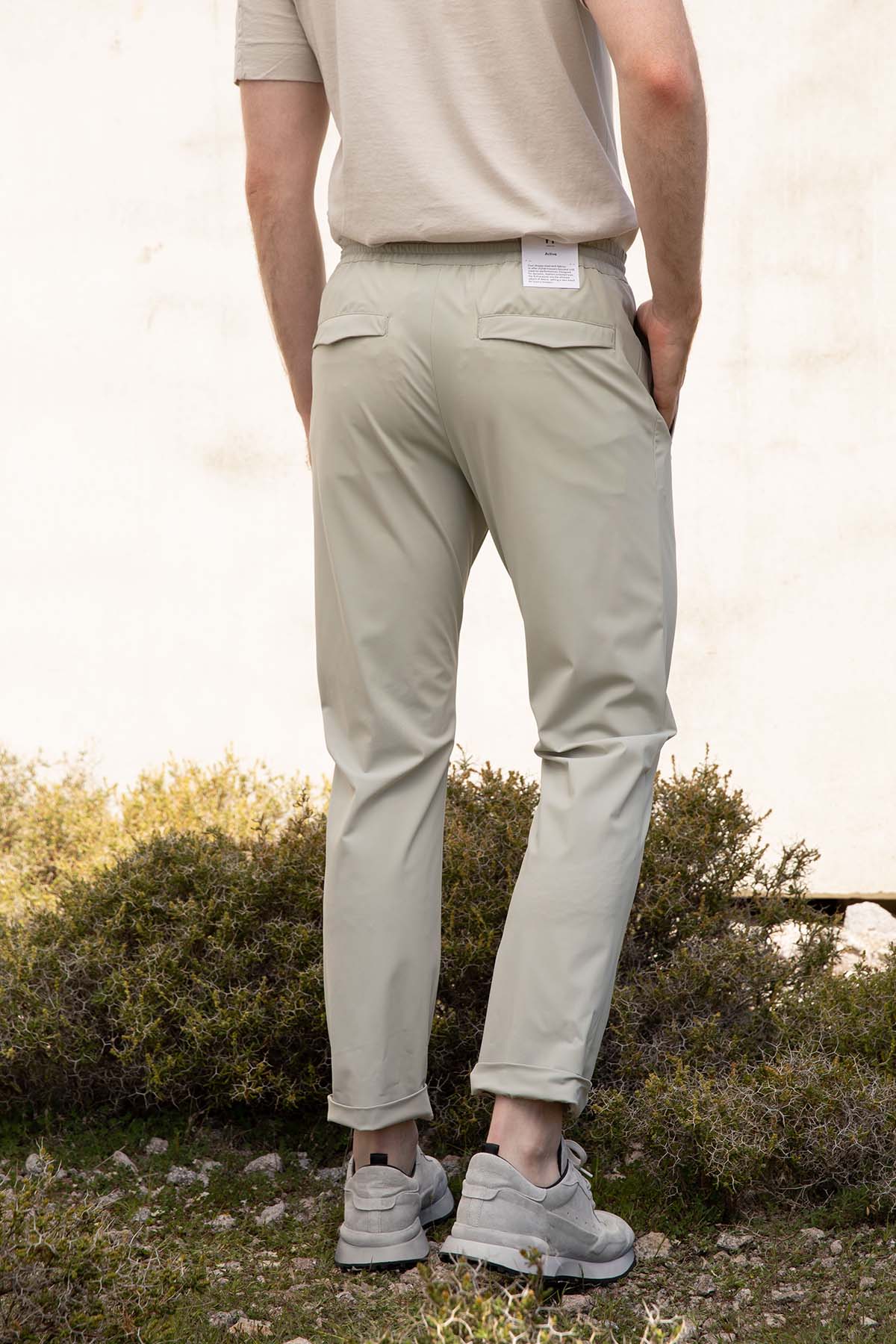 Pantaloni Torino Omega Slim Fit Beli Lastikli Streç Pantolon-Libas Trendy Fashion Store