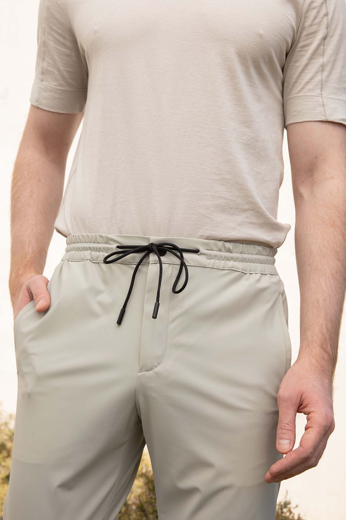 Pantaloni Torino Omega Slim Fit Beli Lastikli Streç Pantolon-Libas Trendy Fashion Store