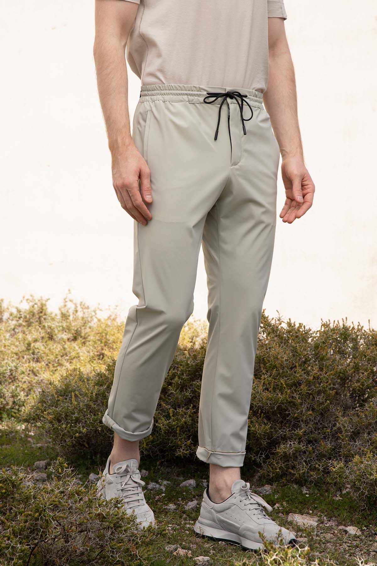 Pantaloni Torino Omega Slim Fit Beli Lastikli Streç Pantolon-Libas Trendy Fashion Store