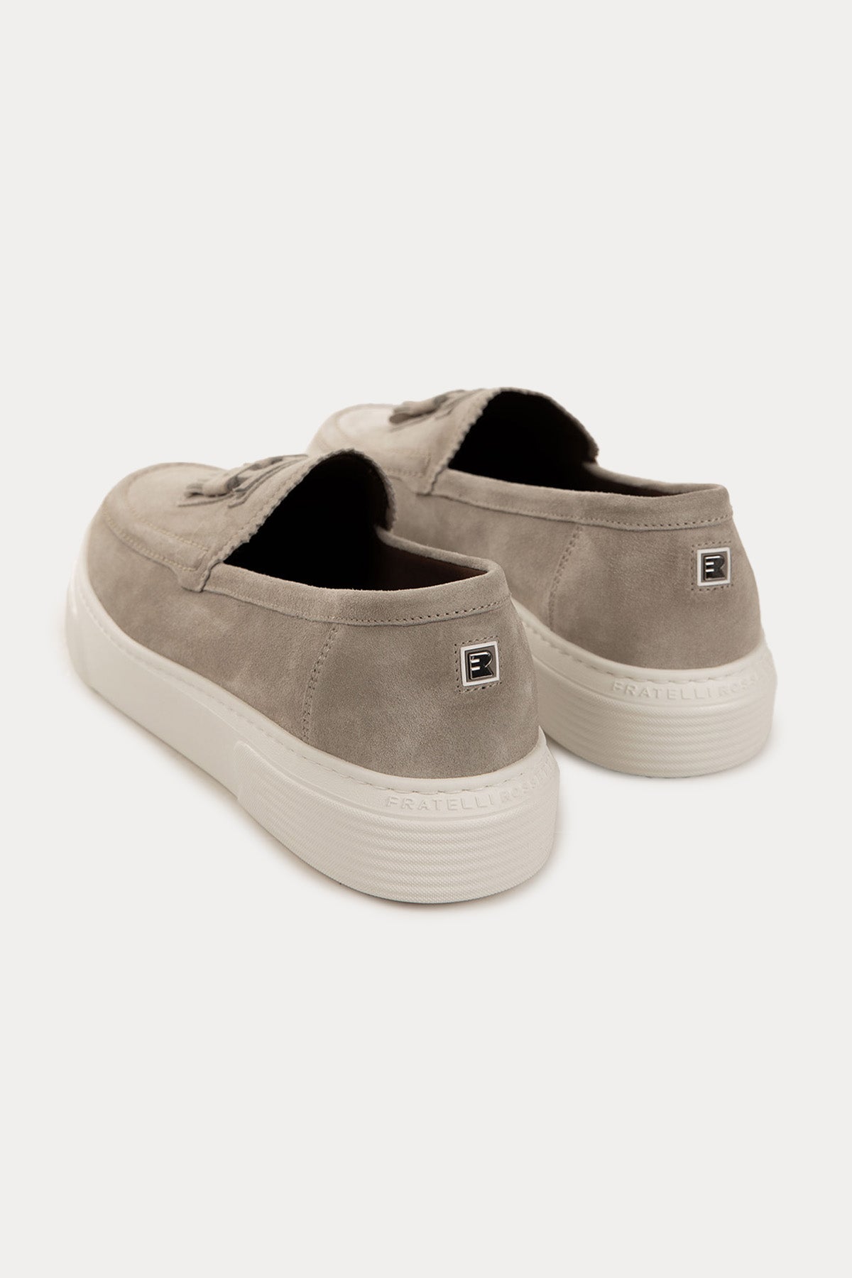 Fratelli Rossetti Püsküllü Süet Loafer Ayakkabı-Libas Trendy Fashion Store