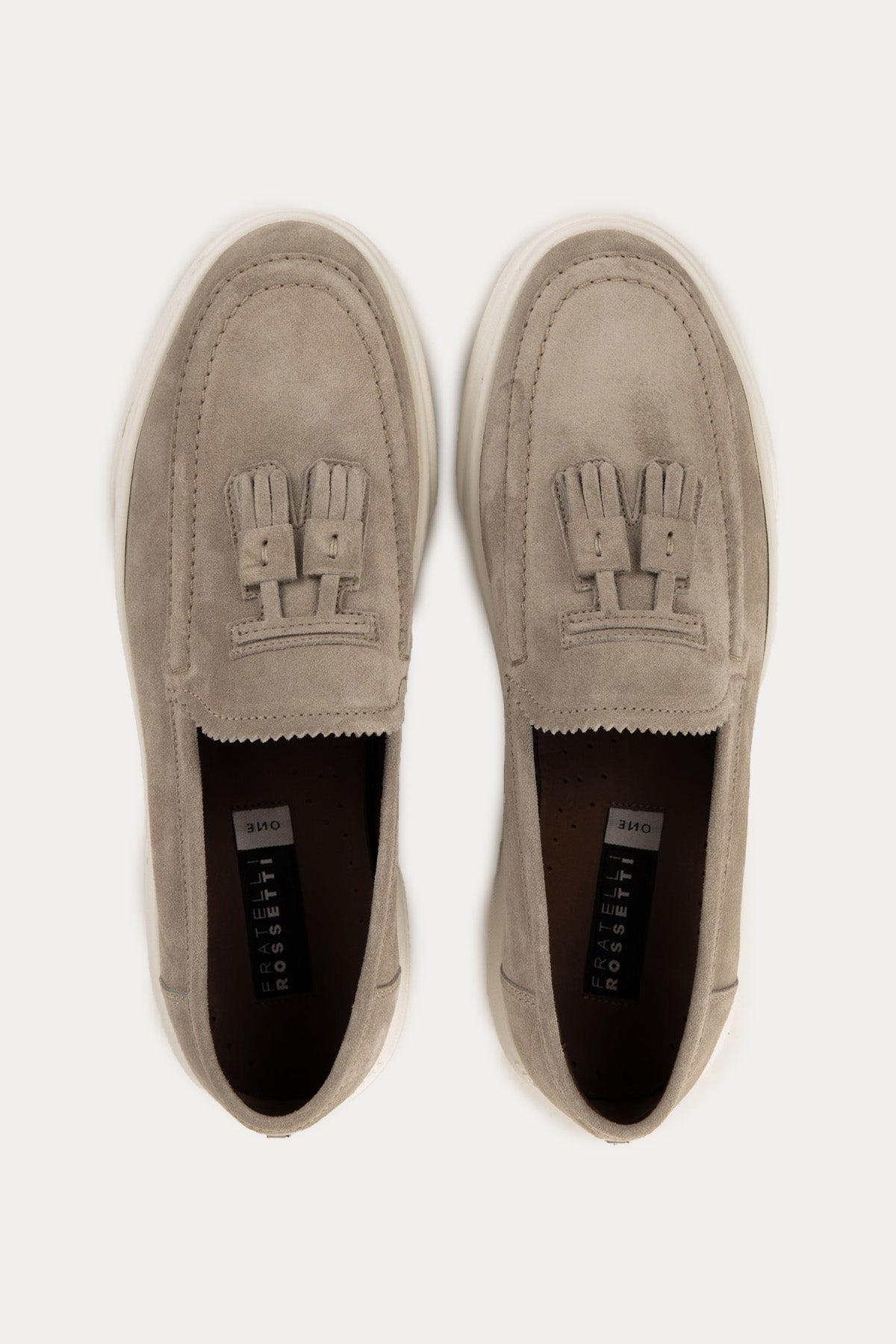 Fratelli Rossetti Püsküllü Süet Loafer Ayakkabı-Libas Trendy Fashion Store