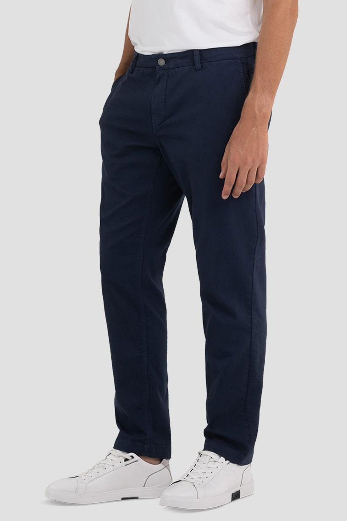 Replay Benni Hyperflex Yandan Cepli Regular Fit Pantolon-Libas Trendy Fashion Store