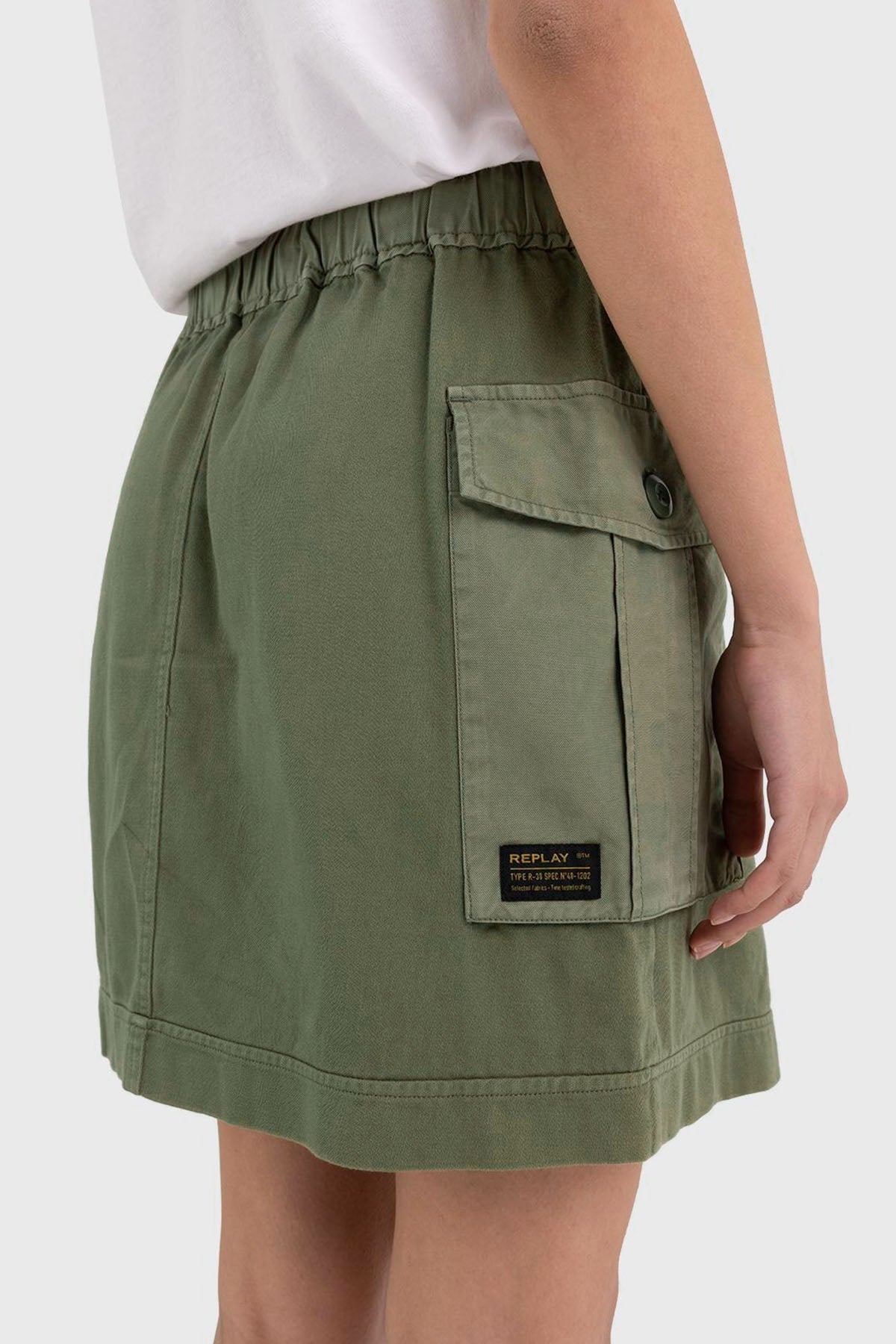 Replay Beli Lastikli Kargo Cepli Etek-Libas Trendy Fashion Store