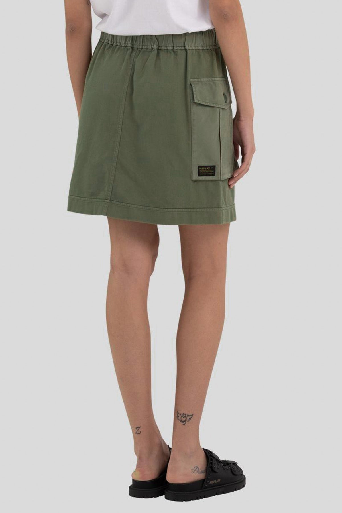 Replay Beli Lastikli Kargo Cepli Etek-Libas Trendy Fashion Store