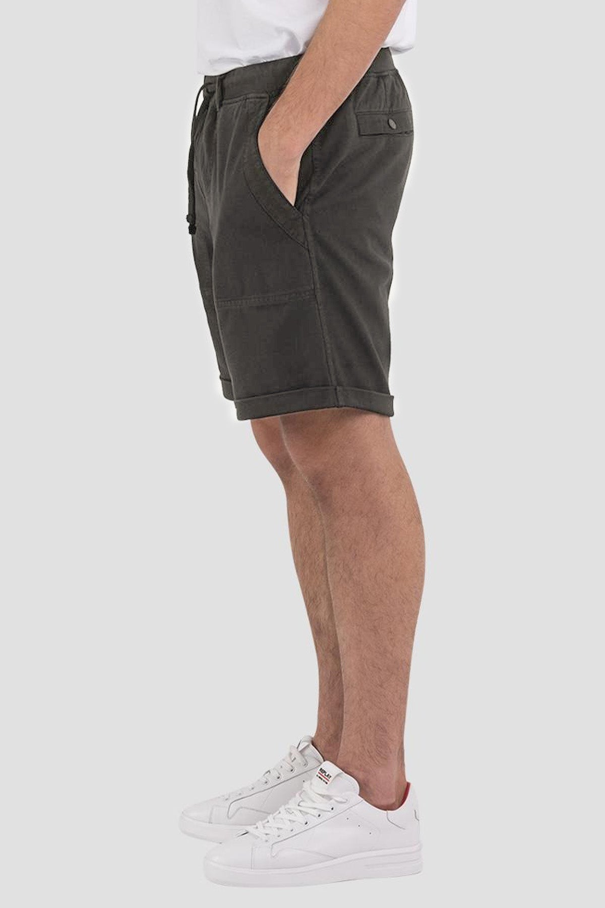 Replay Beli Lastikli Yandan Cepli Şort-Libas Trendy Fashion Store