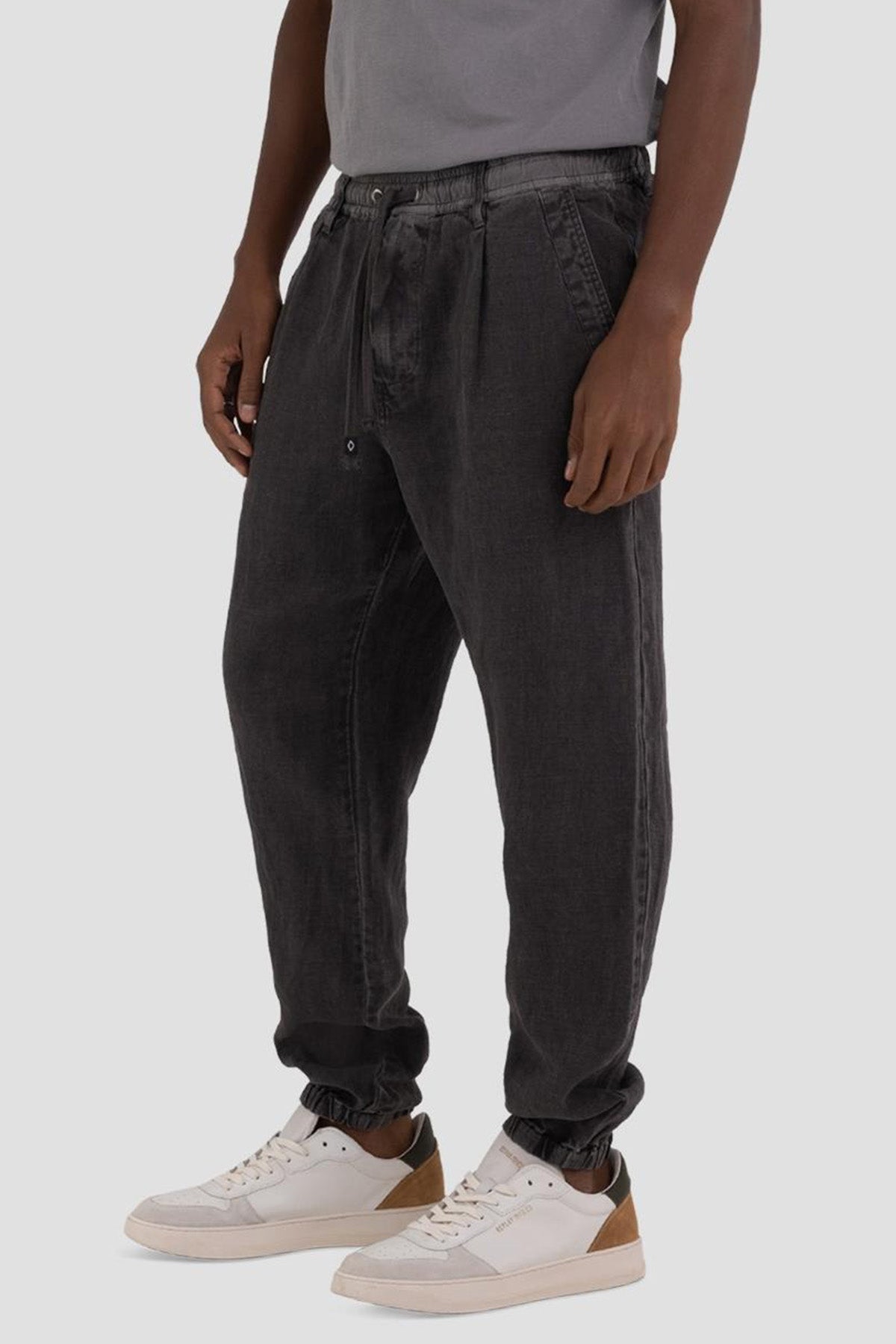 Replay Beli Lastikli Keten Jogger Pantolon-Libas Trendy Fashion Store