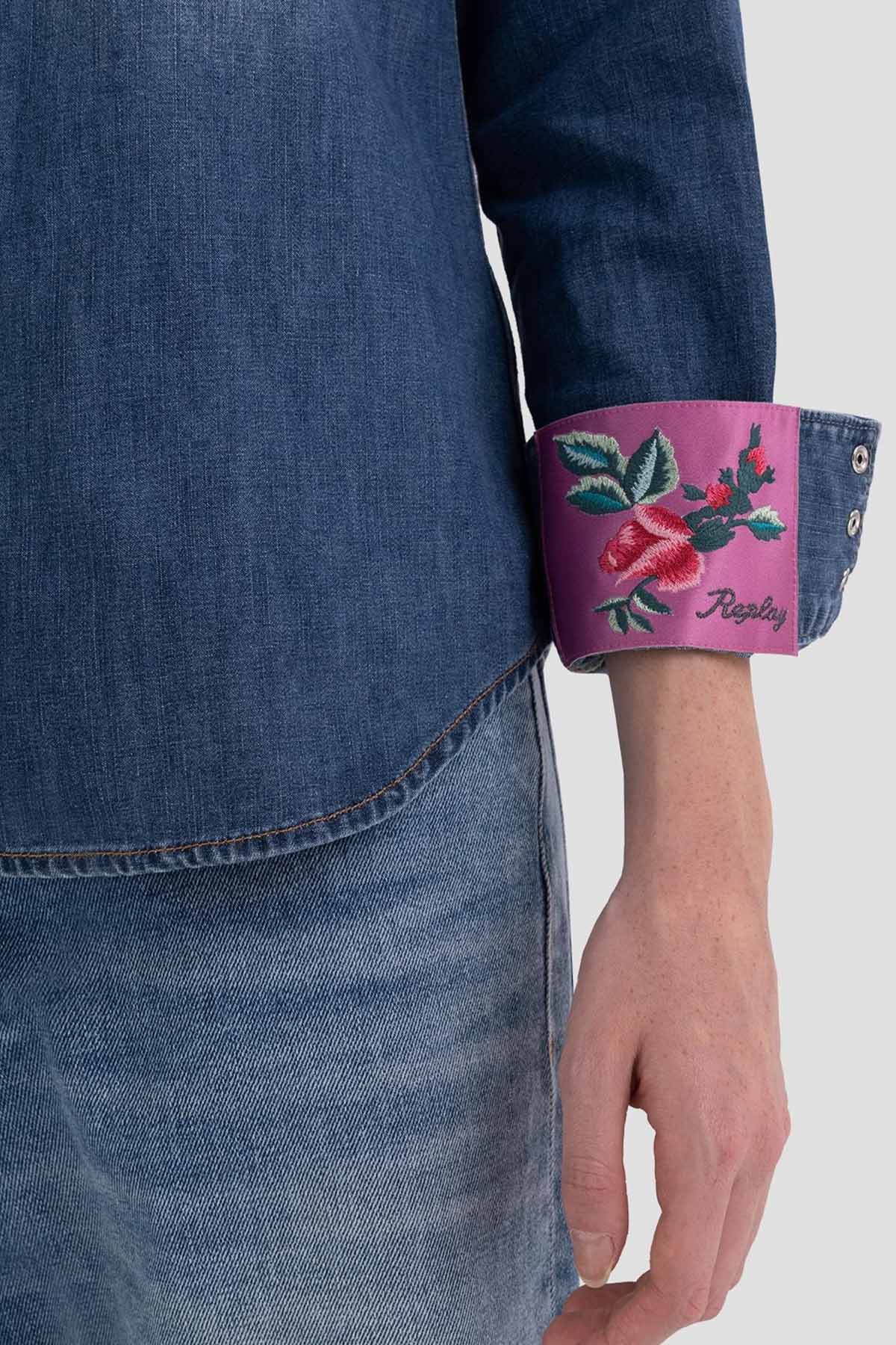 Replay Cep Detaylı Denim Gömlek-Libas Trendy Fashion Store