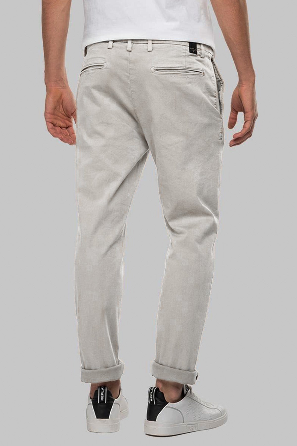 Replay Benni Hyperflex Yandan Cepli Regular Fit Pantolon-Libas Trendy Fashion Store