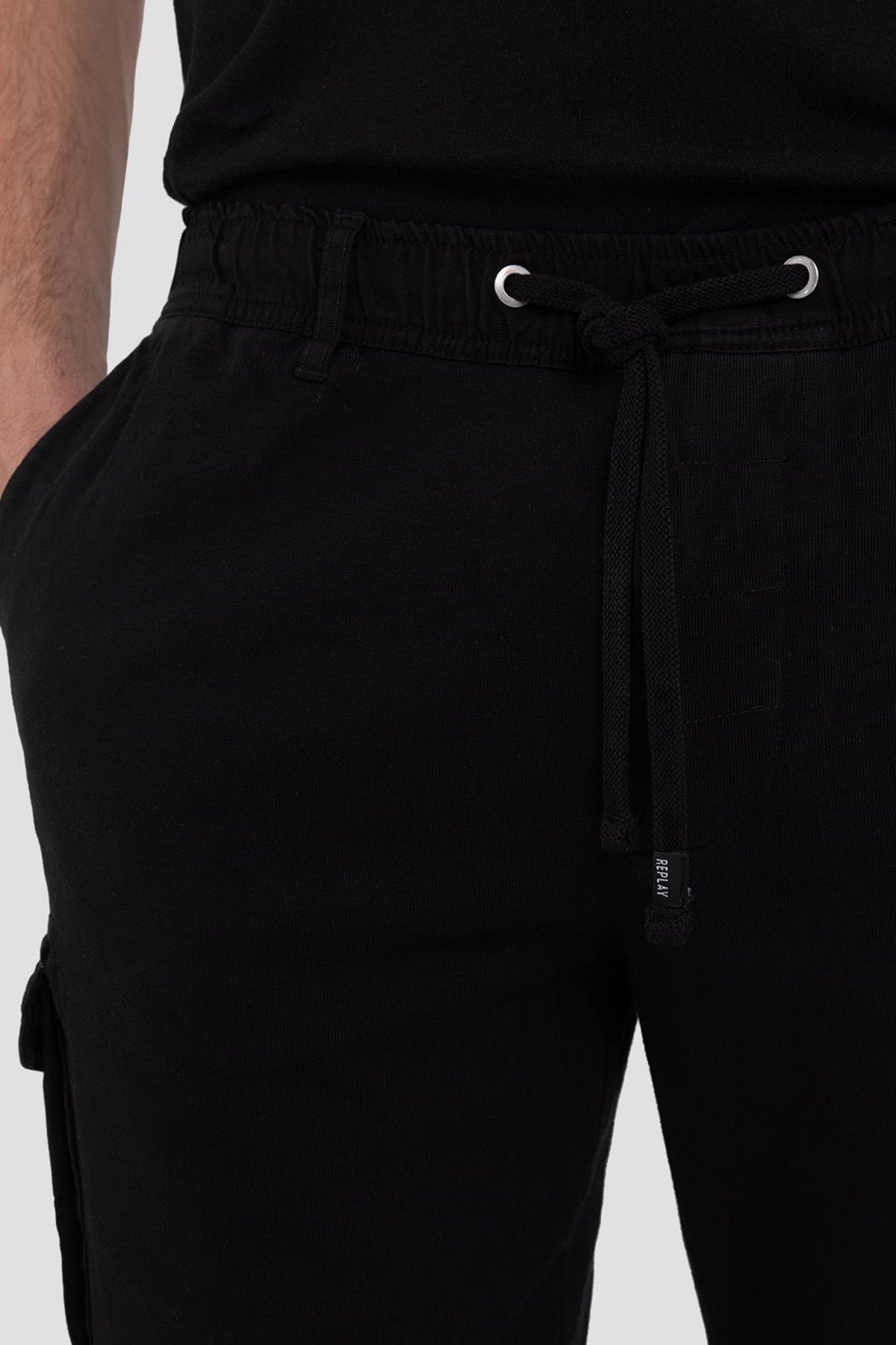 Replay Beli Lastikli Kargo Cepli Şort-Libas Trendy Fashion Store