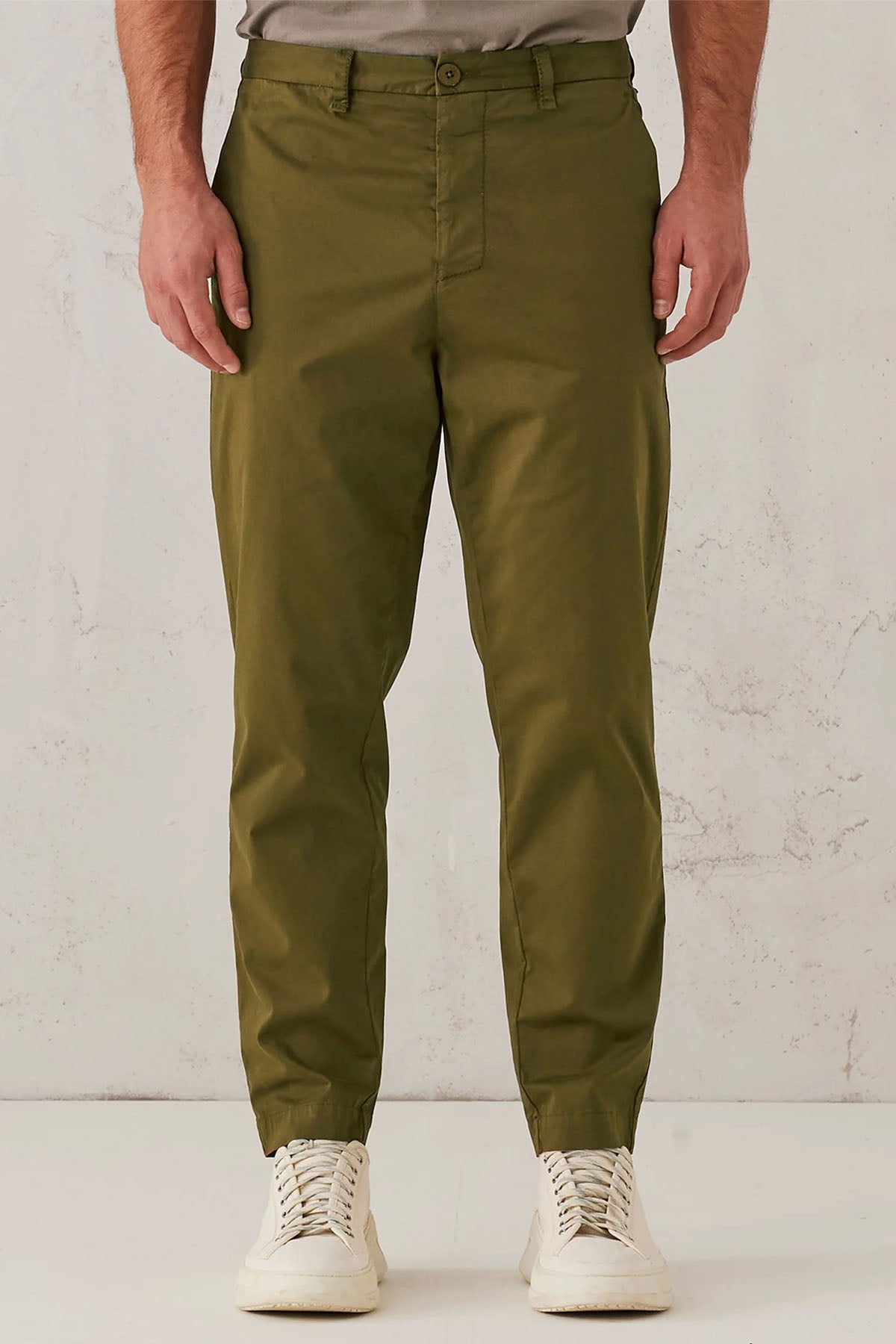 Transit Beli Lastikli Yandan Cepli Streç Pantolon-Libas Trendy Fashion Store