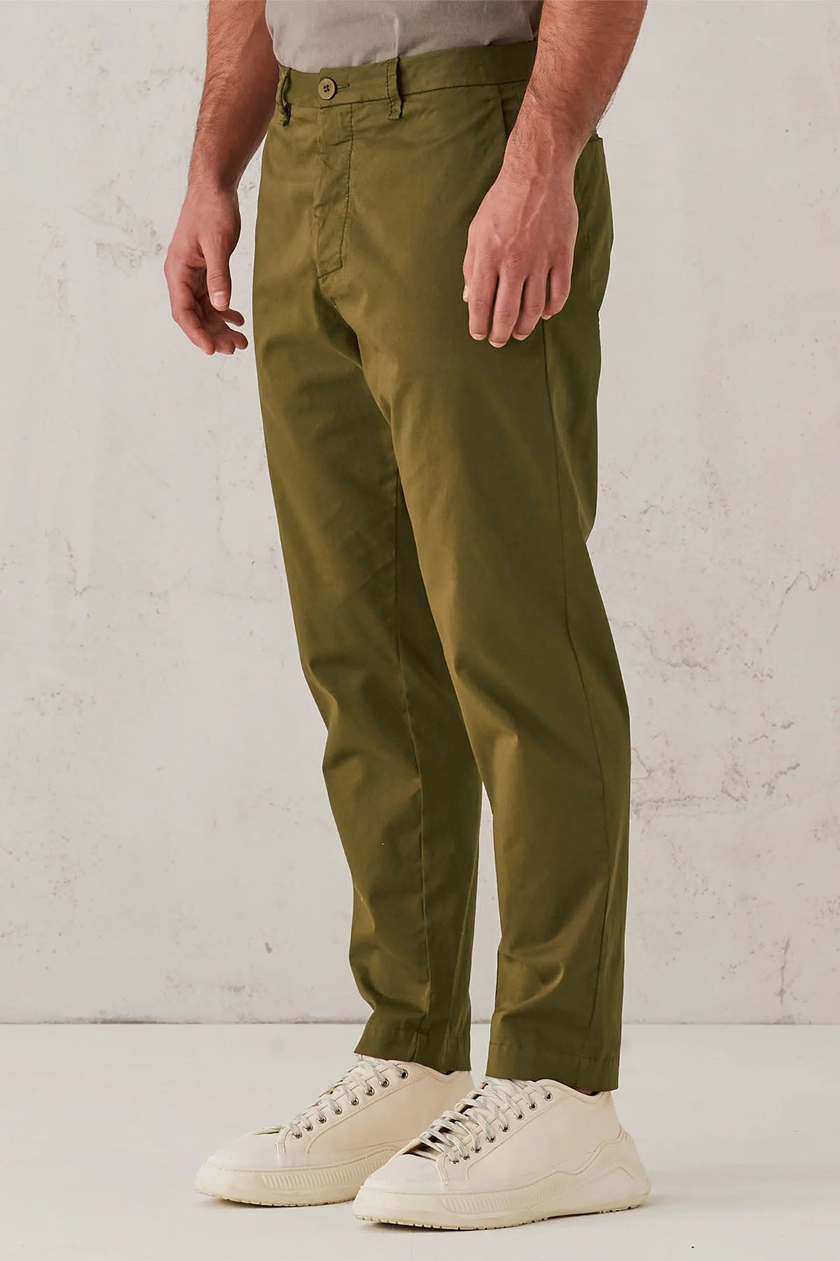 Transit Beli Lastikli Yandan Cepli Streç Pantolon-Libas Trendy Fashion Store