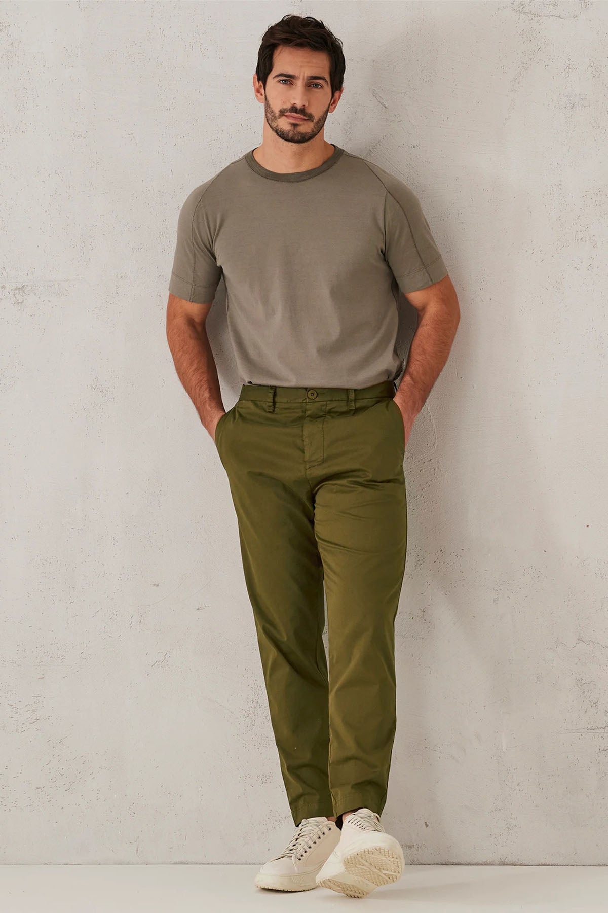 Transit Beli Lastikli Yandan Cepli Streç Pantolon-Libas Trendy Fashion Store