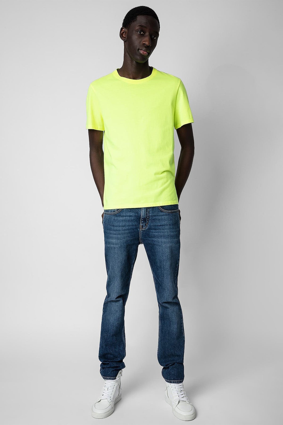 Zadig & Voltaire Yuvarlak Yaka Logolu T-shirt