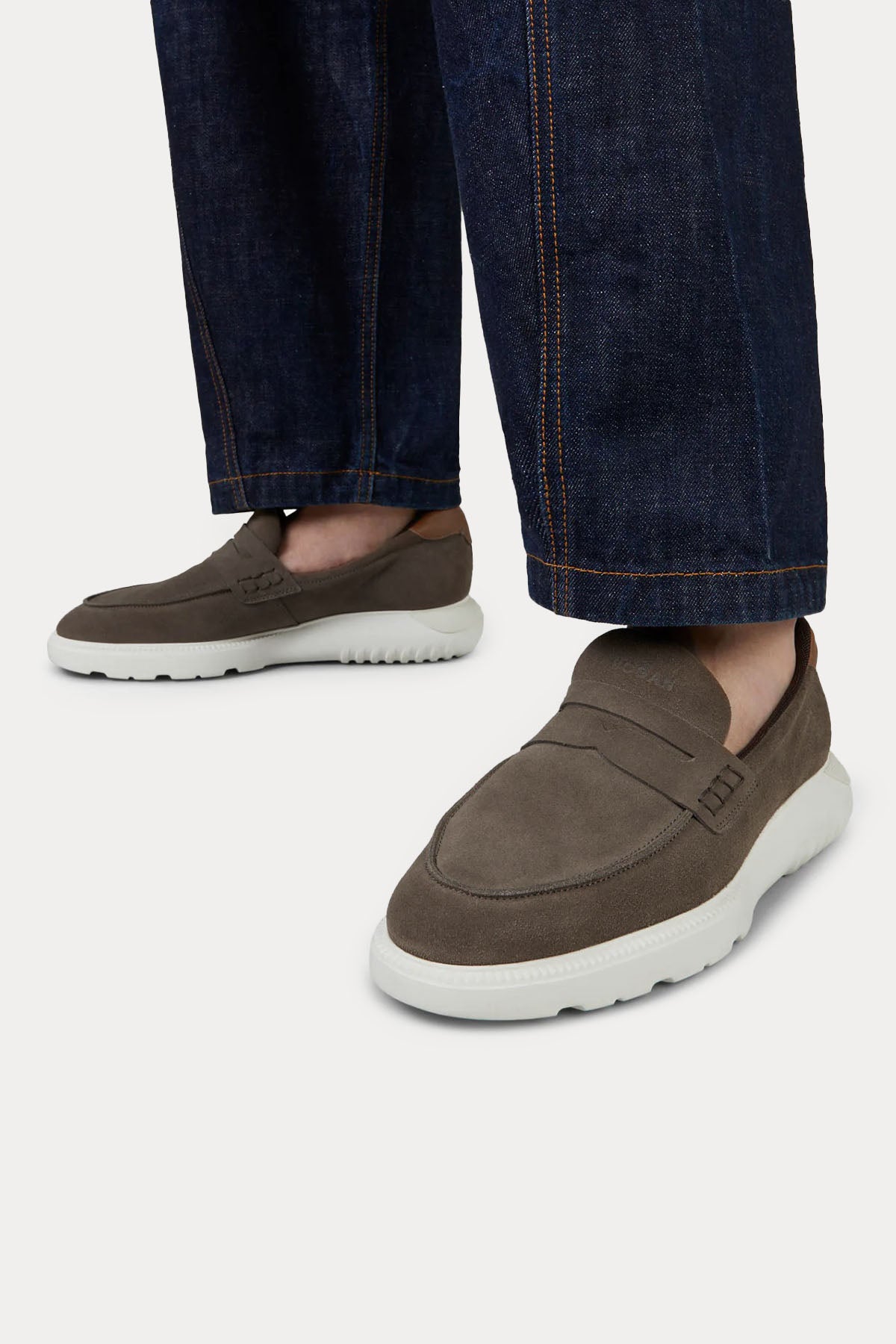 Hogan H600 Süet Loafer Ayakkabı-Libas Trendy Fashion Store