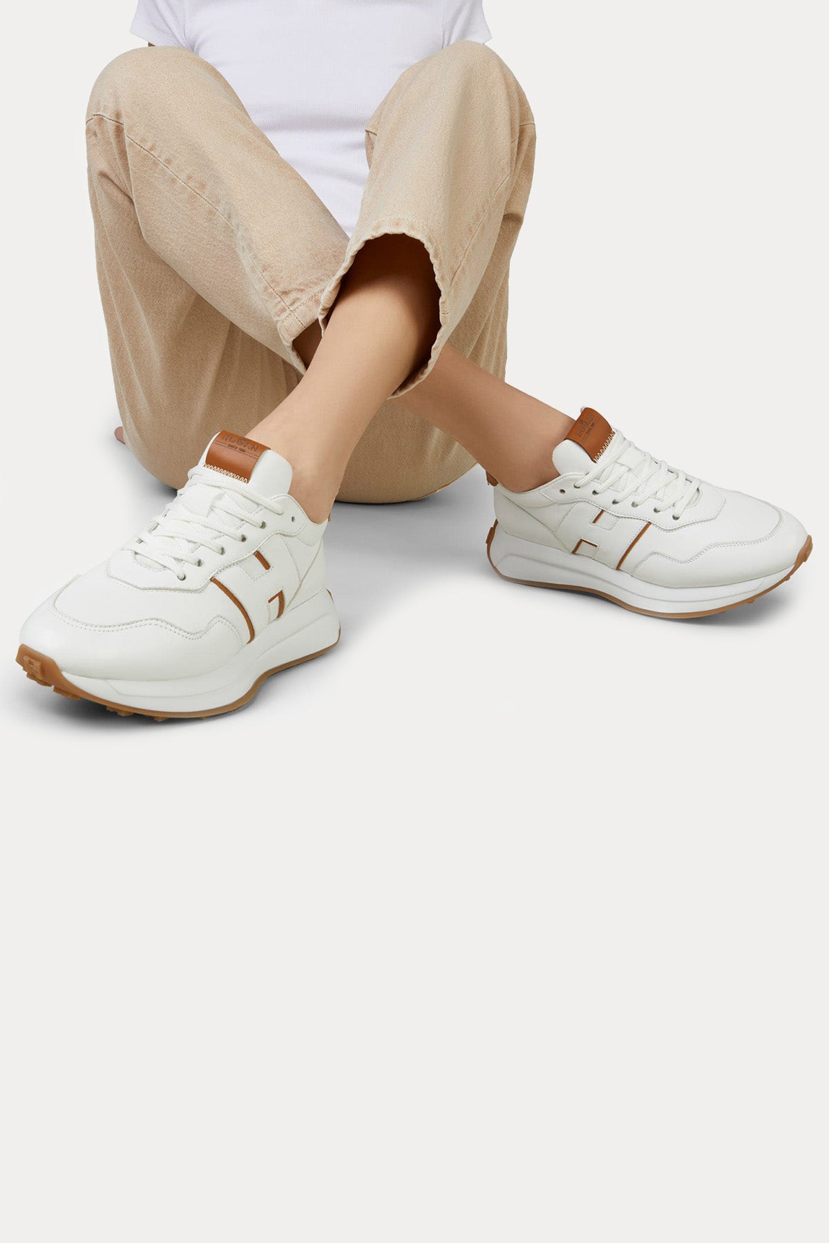 Hogan H641 Deri Sneaker Ayakkabı-Libas Trendy Fashion Store