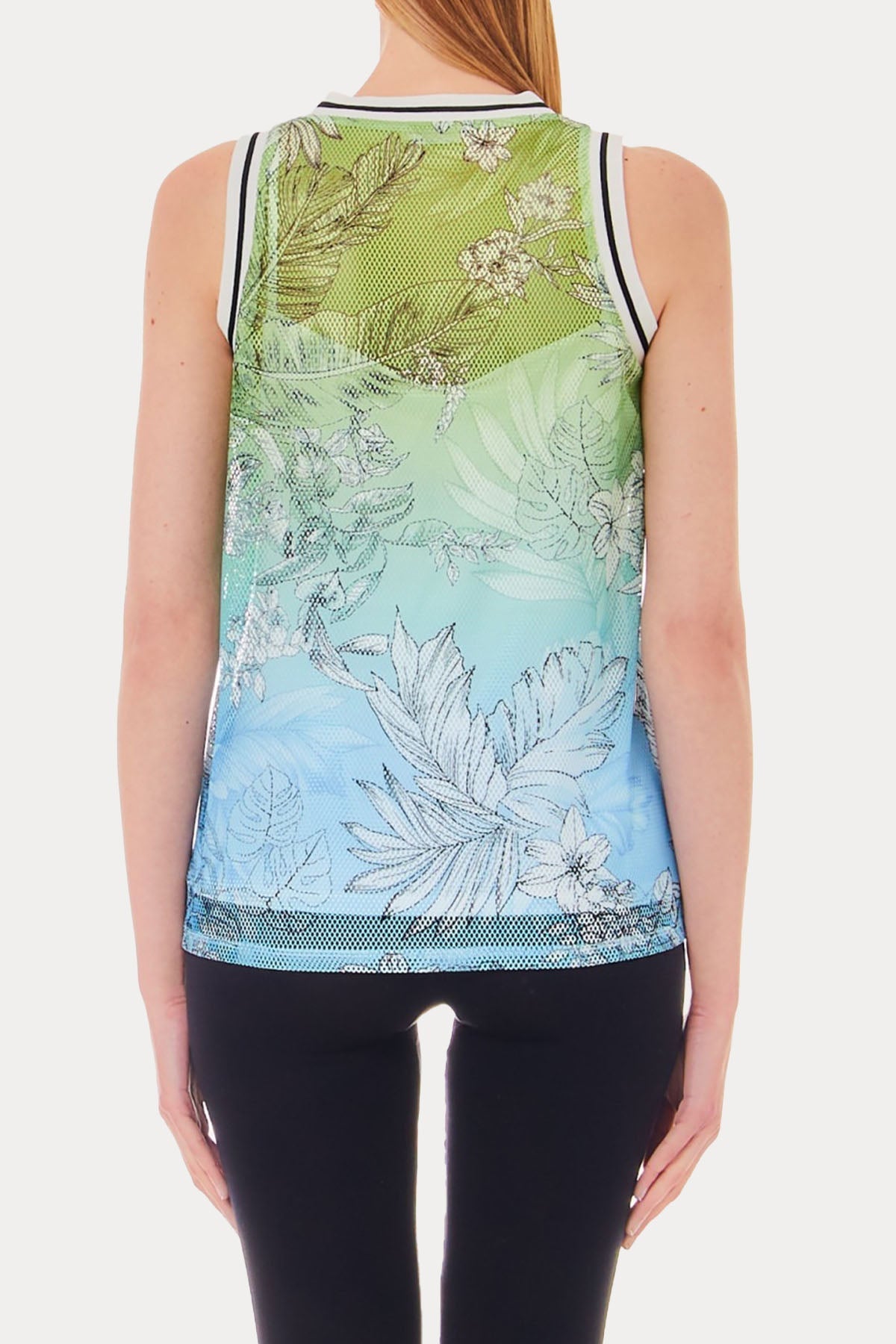 Liu Jo Fileli Desenli Astarlı Bluz