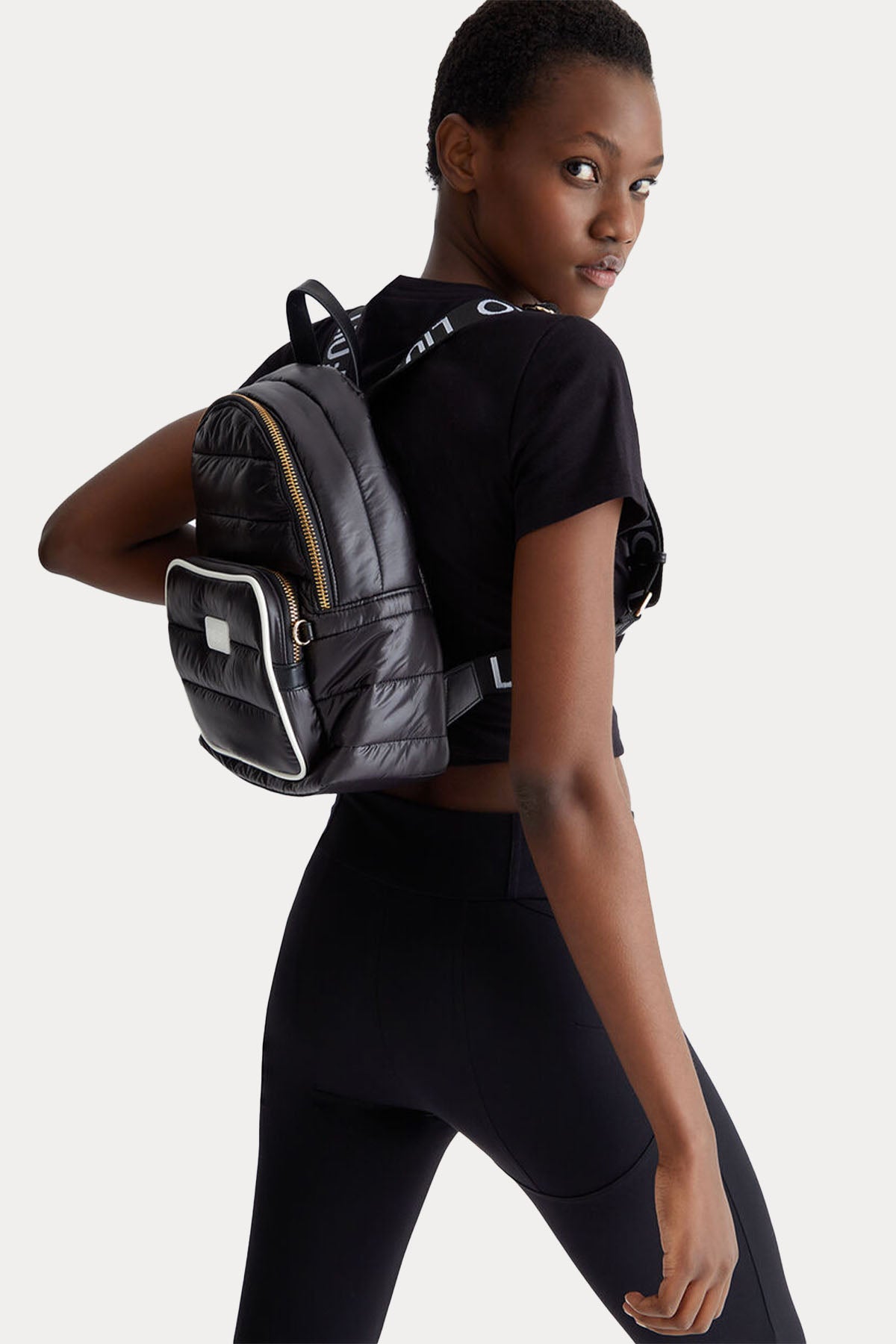 Liu Jo Logolu Puffer Sırt Çantası