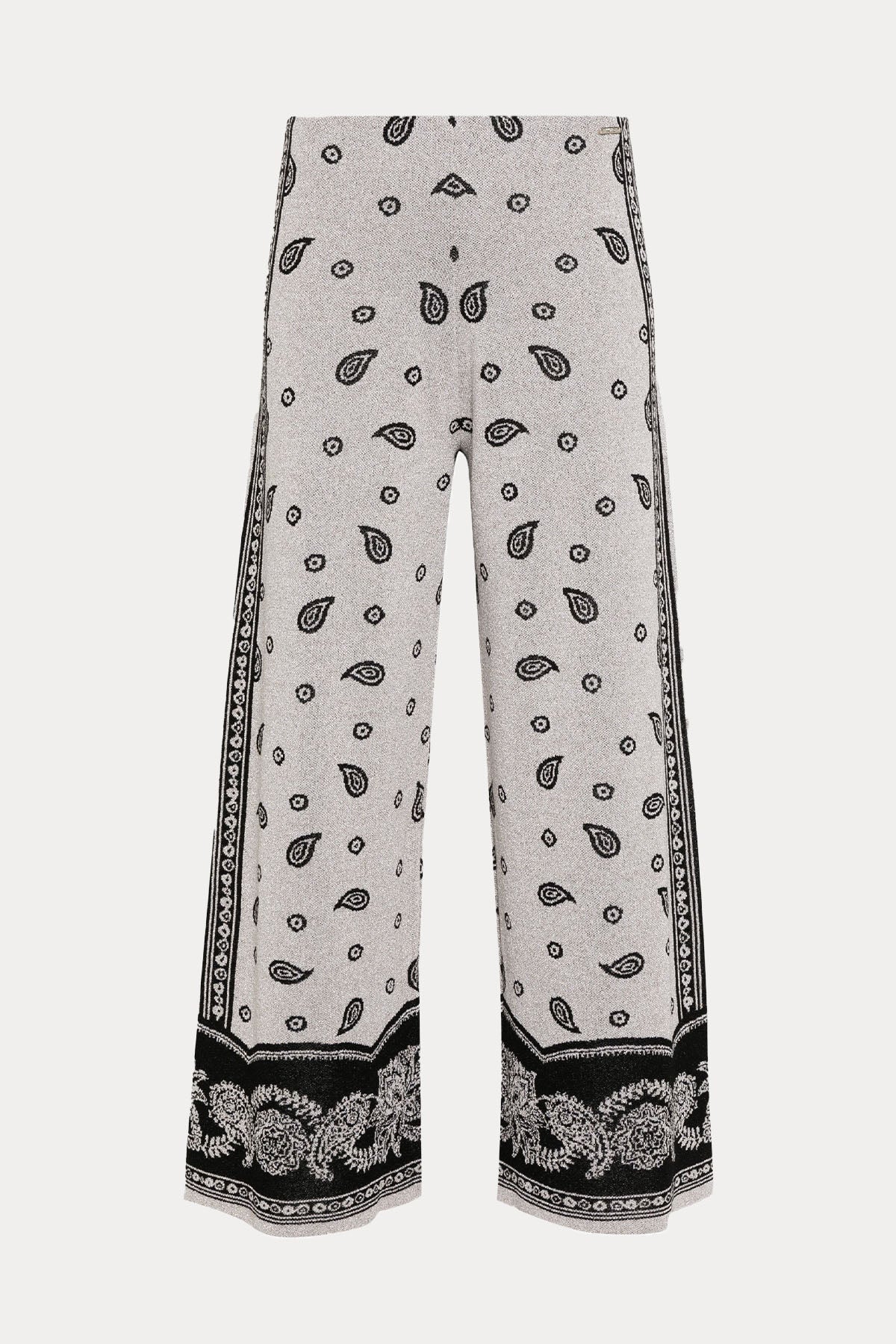 Liu Jo Şal Desen İnce Örgü Pantolon