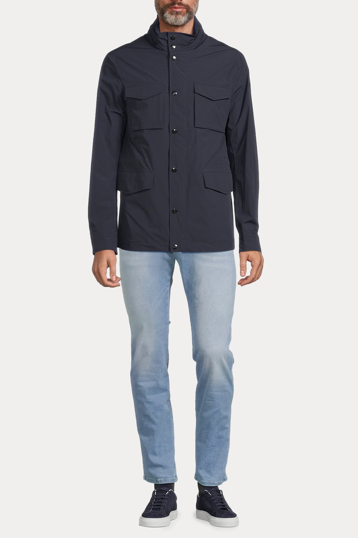 Hetrego Bernard Cep Detaylı Safari Mont Ceket