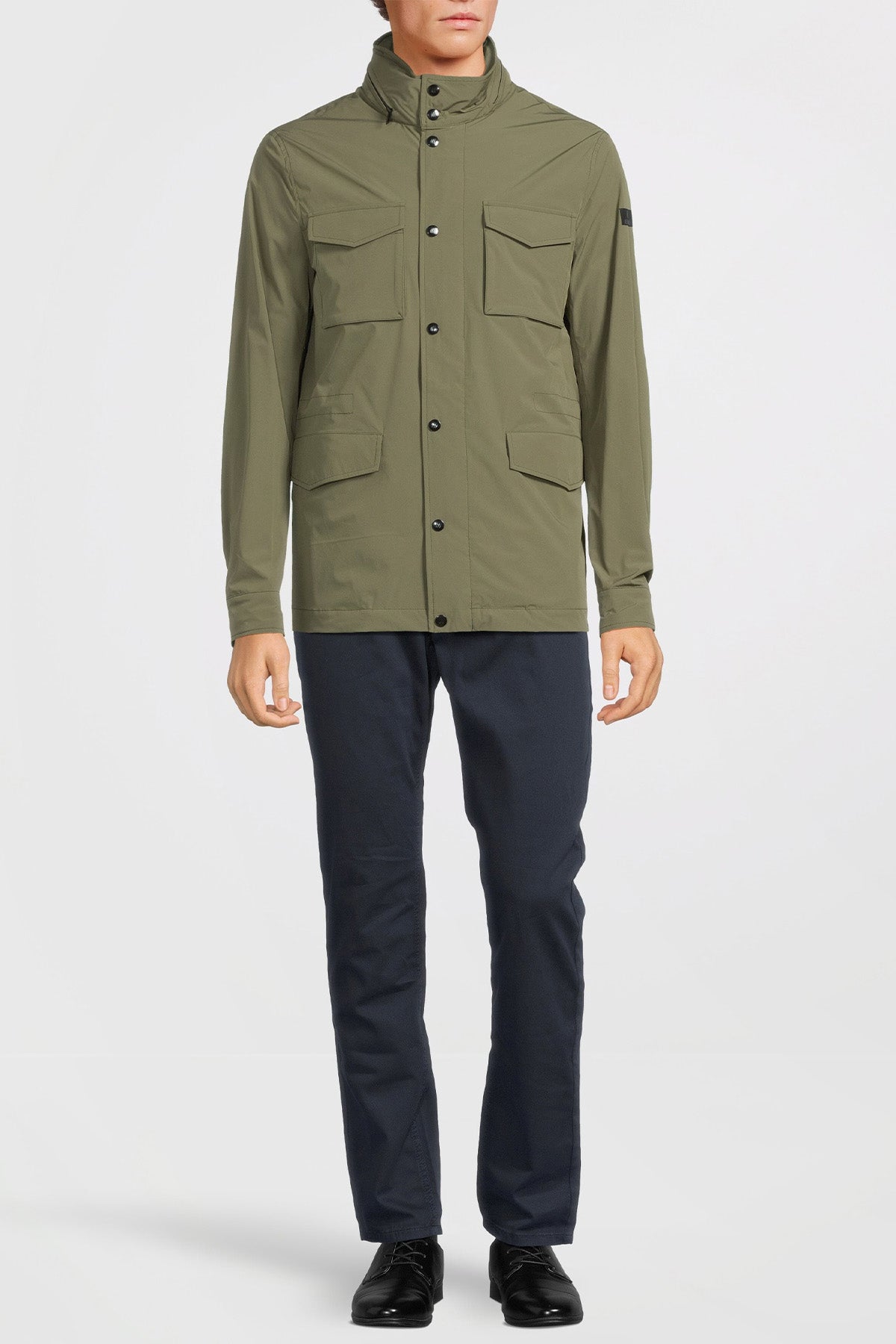 Hetrego Bernard Cep Detaylı Safari Mont Ceket