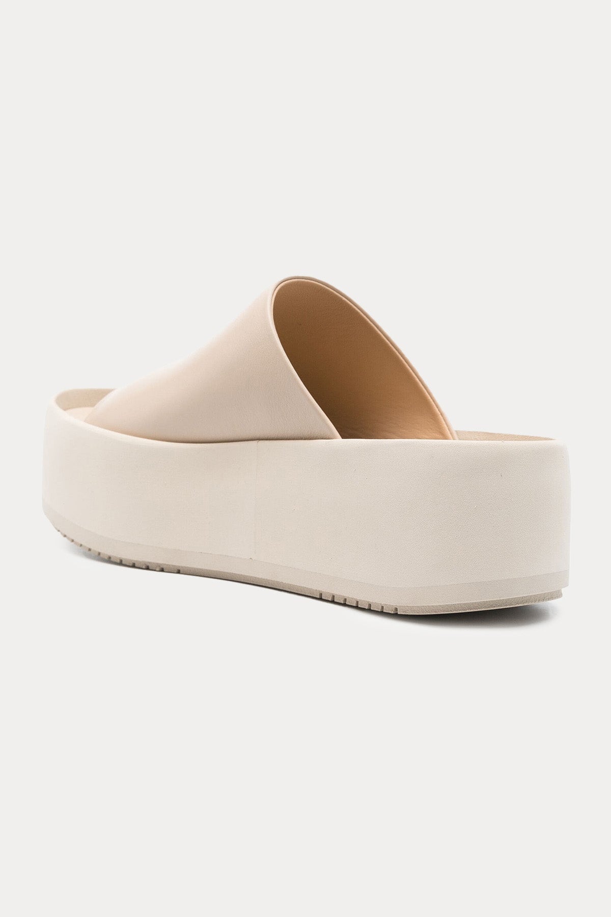 Paloma Barcelo Minsi Kalın Tabanlı Deri Terlik