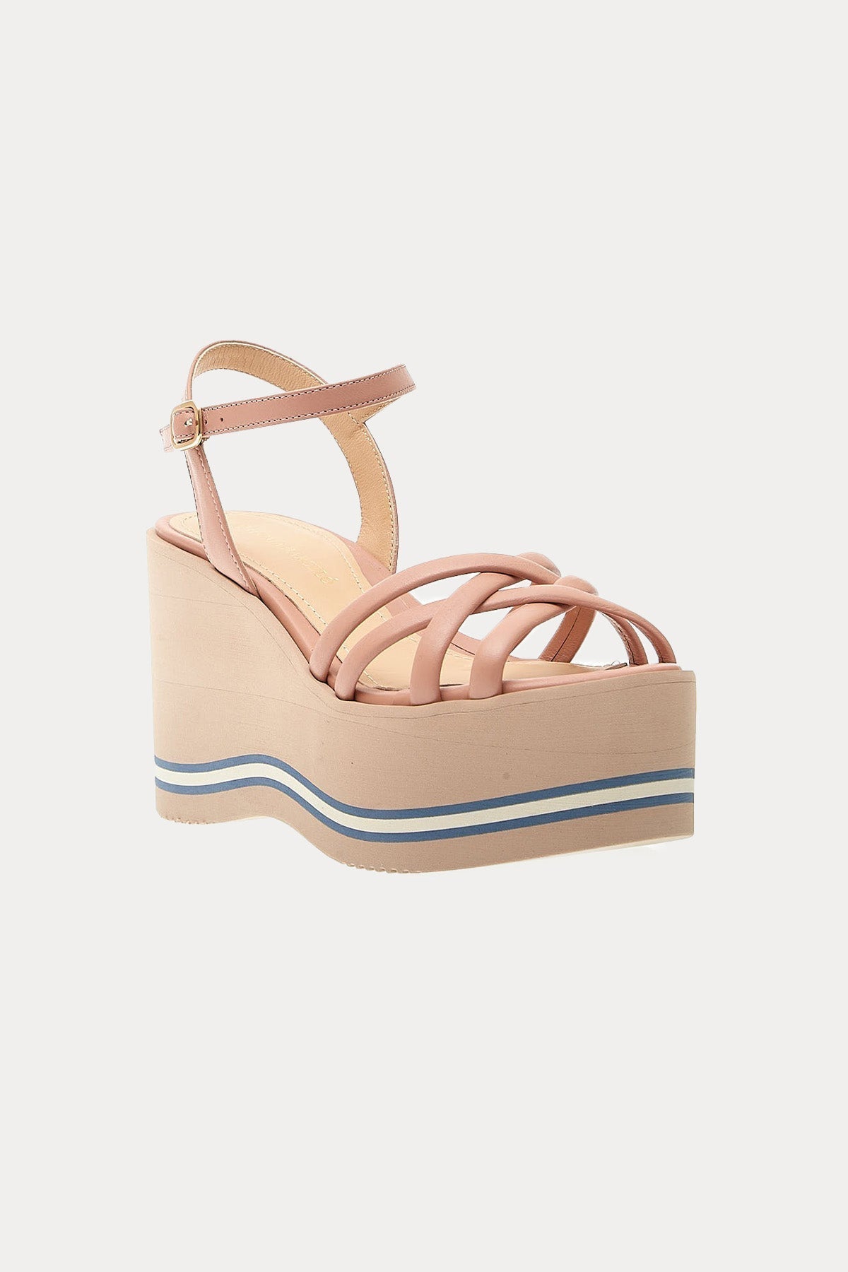 Paloma Barcelo Lioba Platform Tabanlı Deri Sandalet