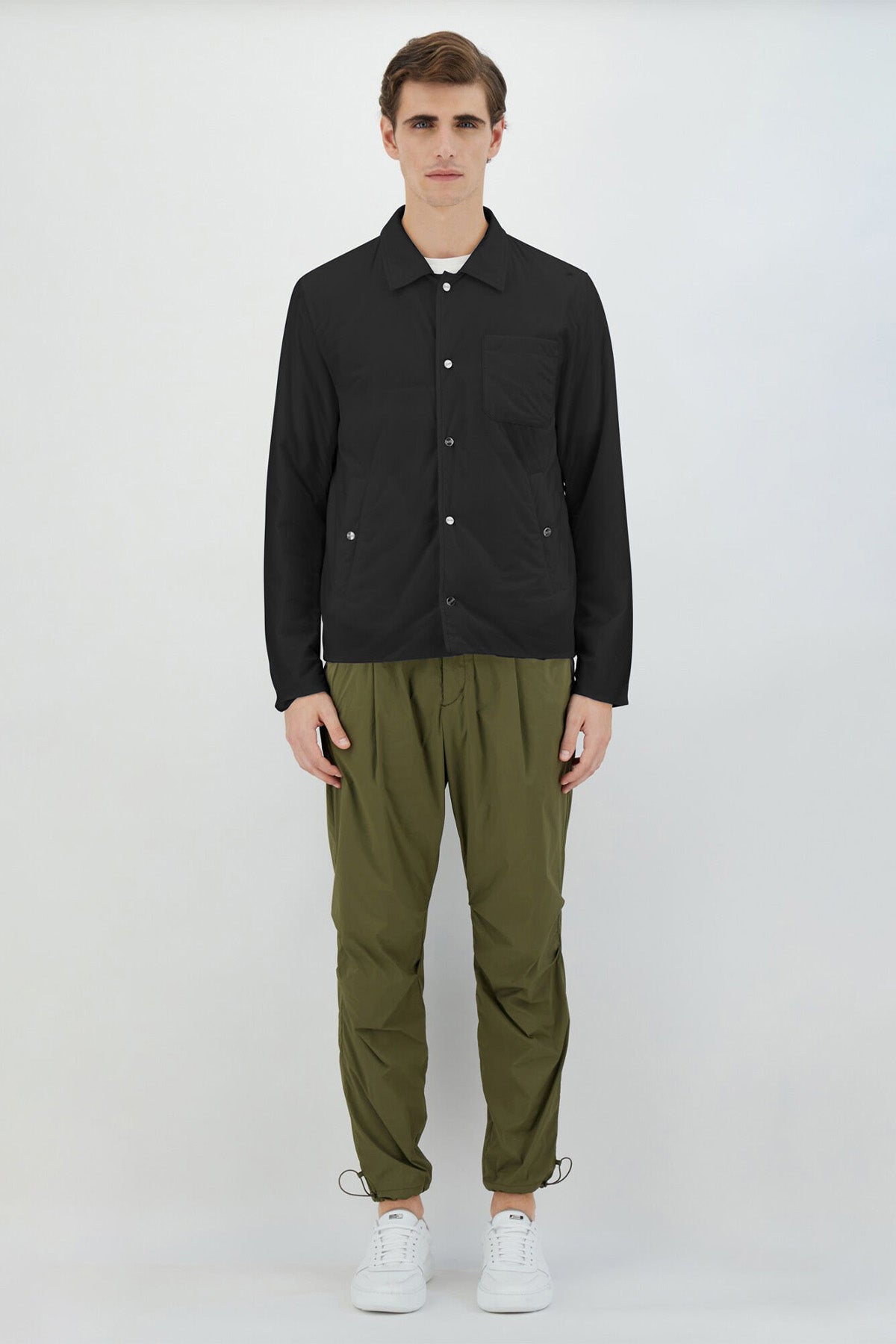 Herno Relaxed Fit Cep Detaylı Gömlek Ceket