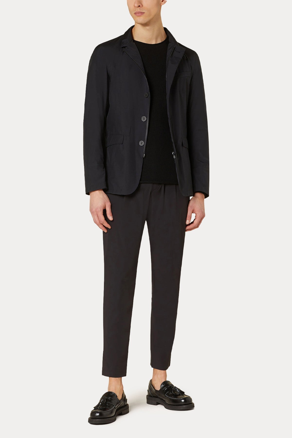 Herno Laminar Dik Yaka Ceket