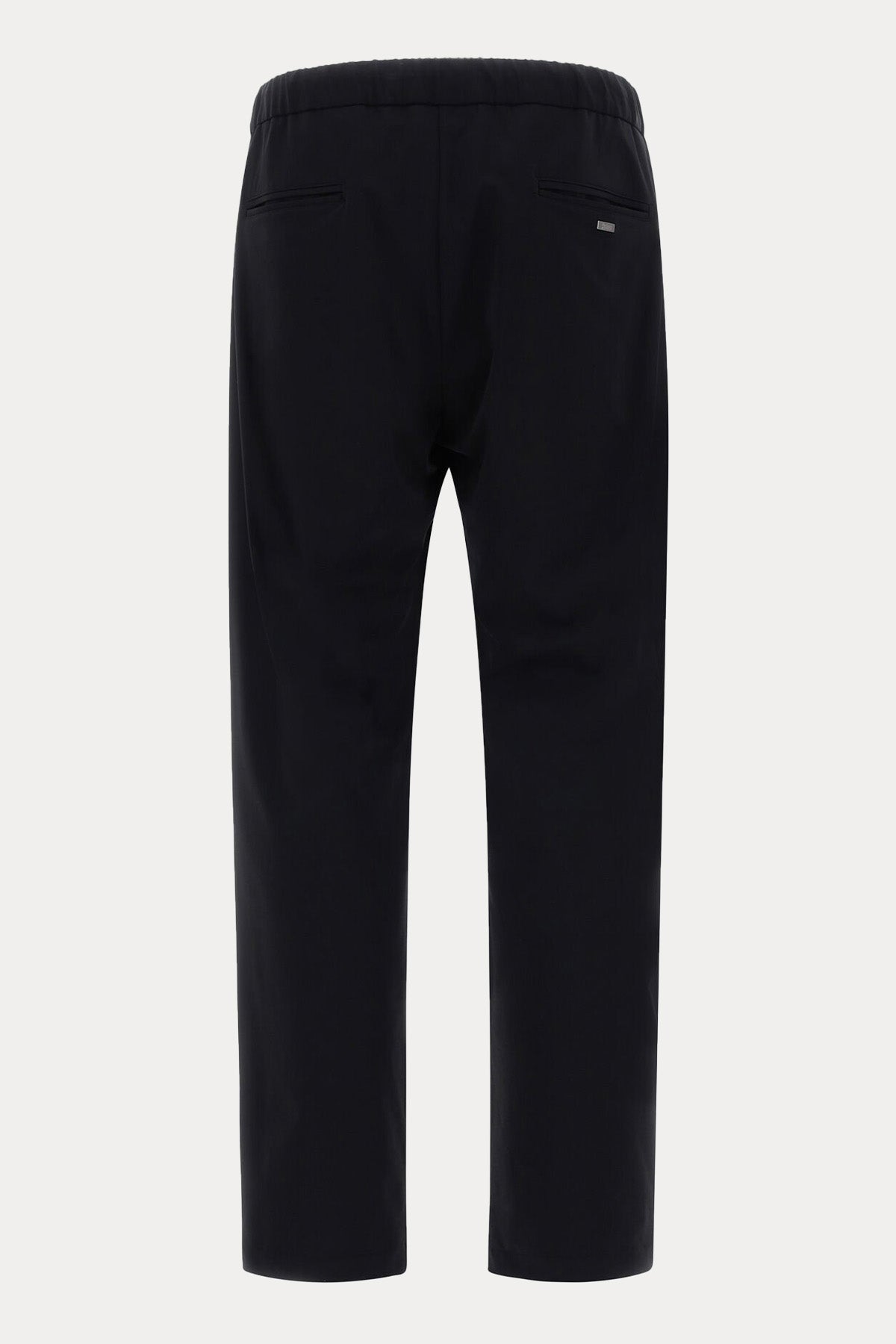 Herno Beli Lastikli Yandan Cepli Tek Pile Pantolon