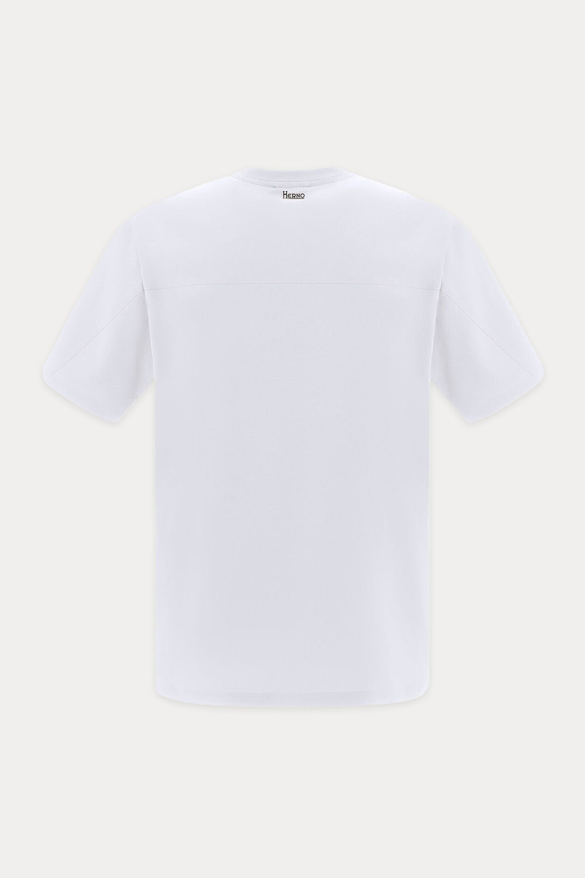 Herno Yuvarlak Yaka Streç T-shirt