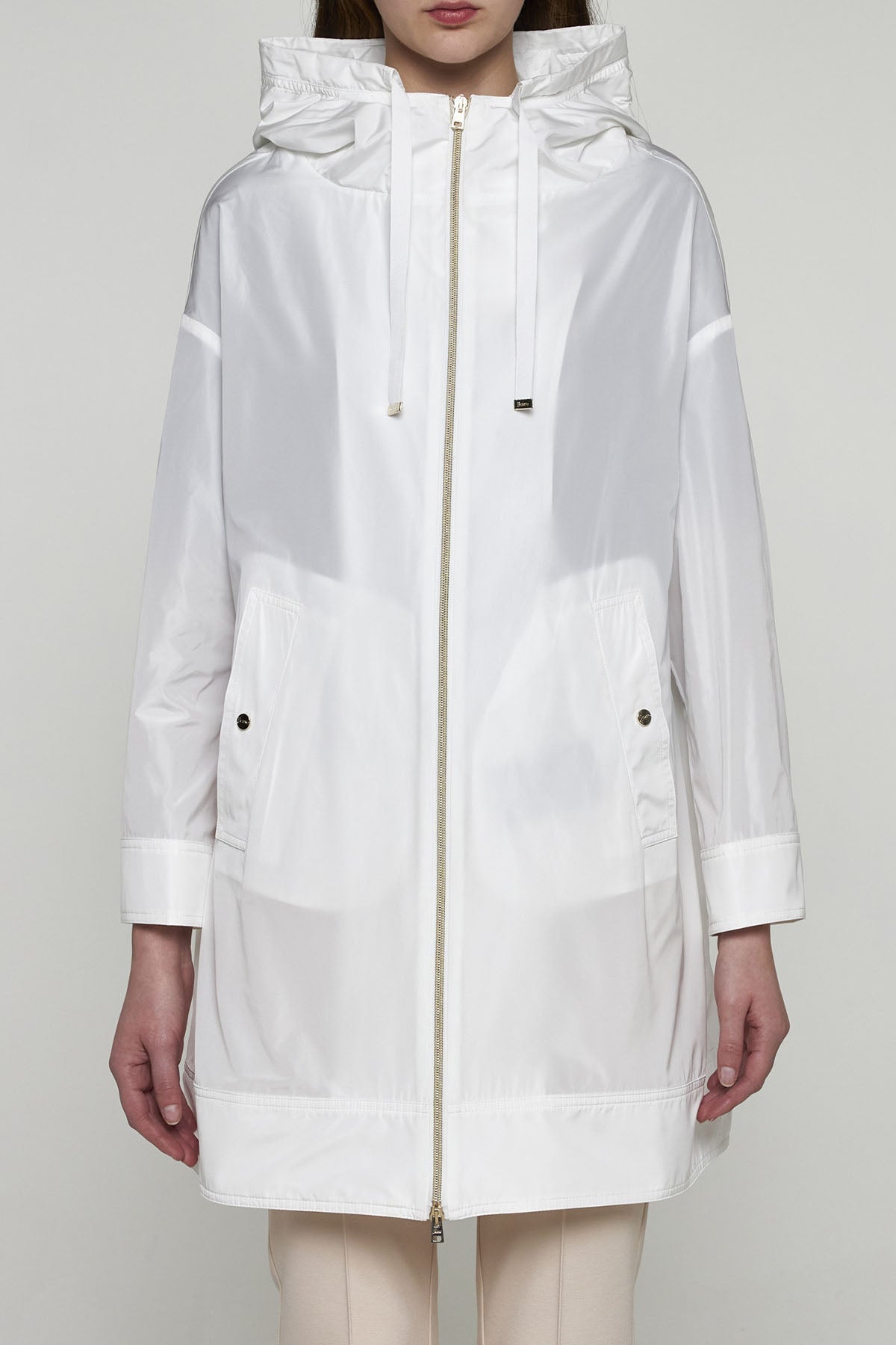 Herno Kapüşonlu Trençkot