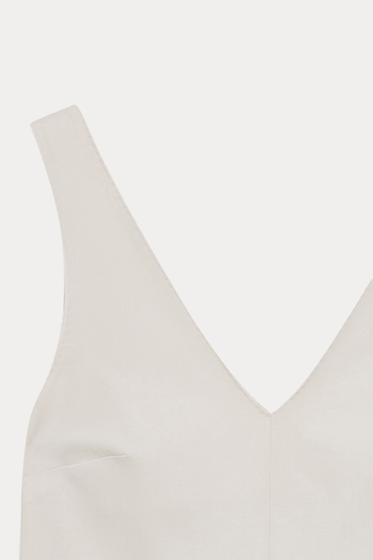 Herno V Yaka Crop Paça Streç Tulum