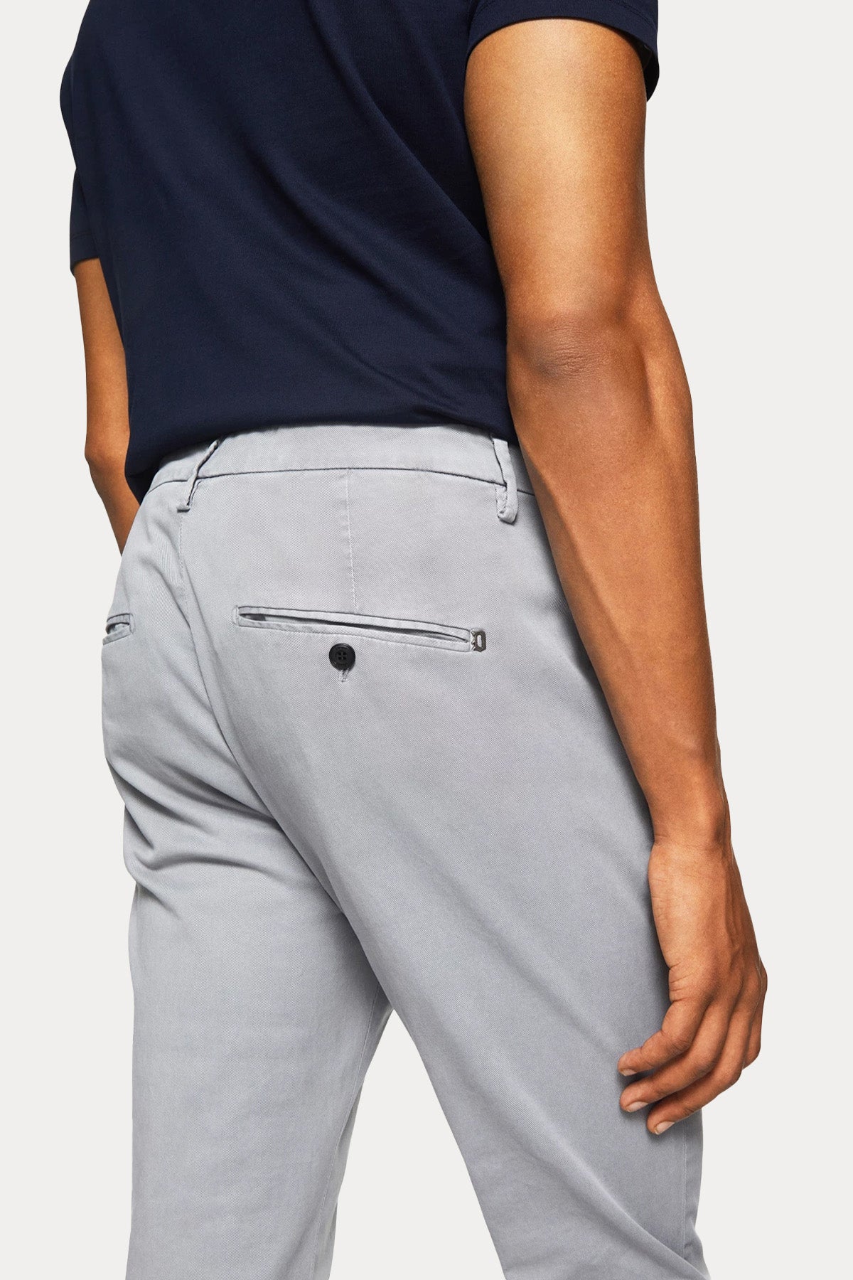 Dondup Slim Fit Yandan Cepli Pantolon-Pantolon-Libas