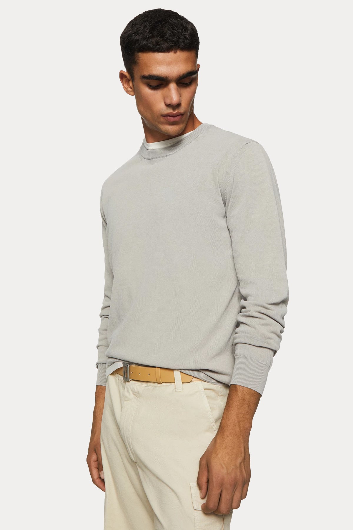 Dondup Yuvarlak Yaka Örgü Triko