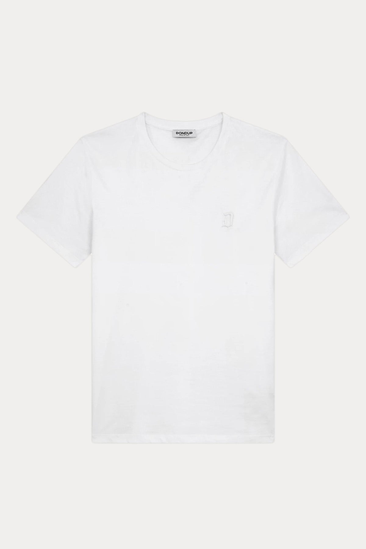 Dondup Yuvarlak Yaka Logolu T-shirt-T-shirt-Libas