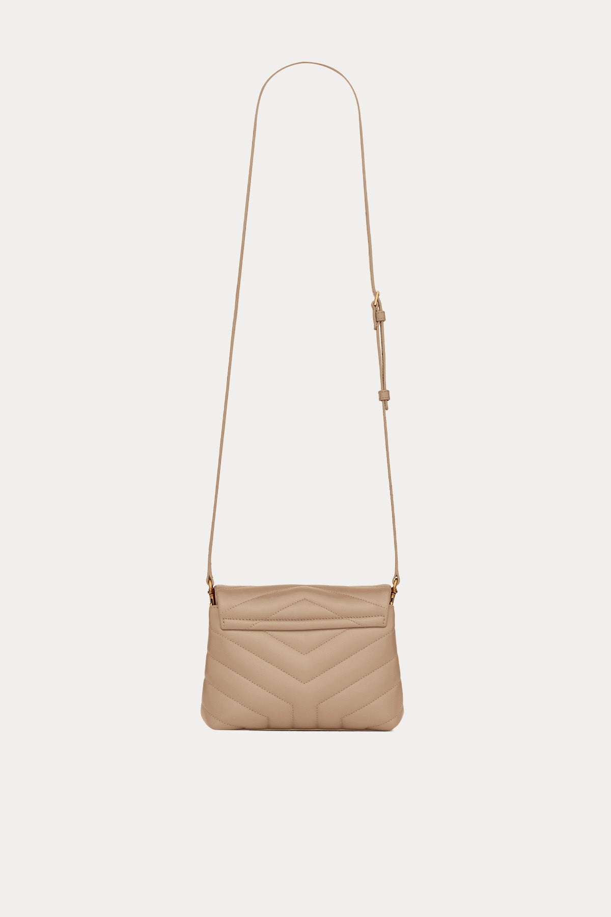 Saint Laurent Logolu Mini Deri Omuz Çantası