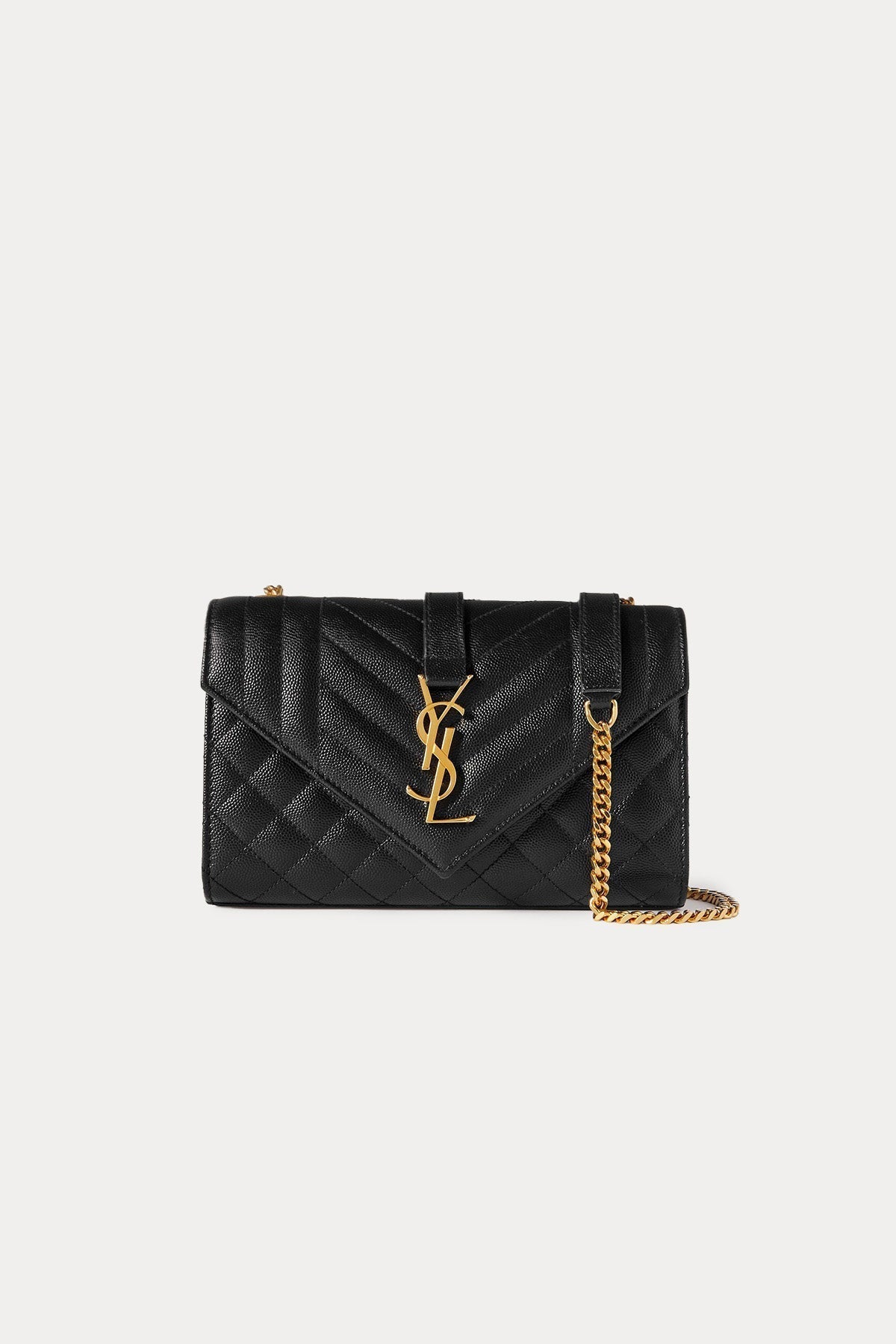 Saint Laurent Logolu Deri Small Omuz Çantası