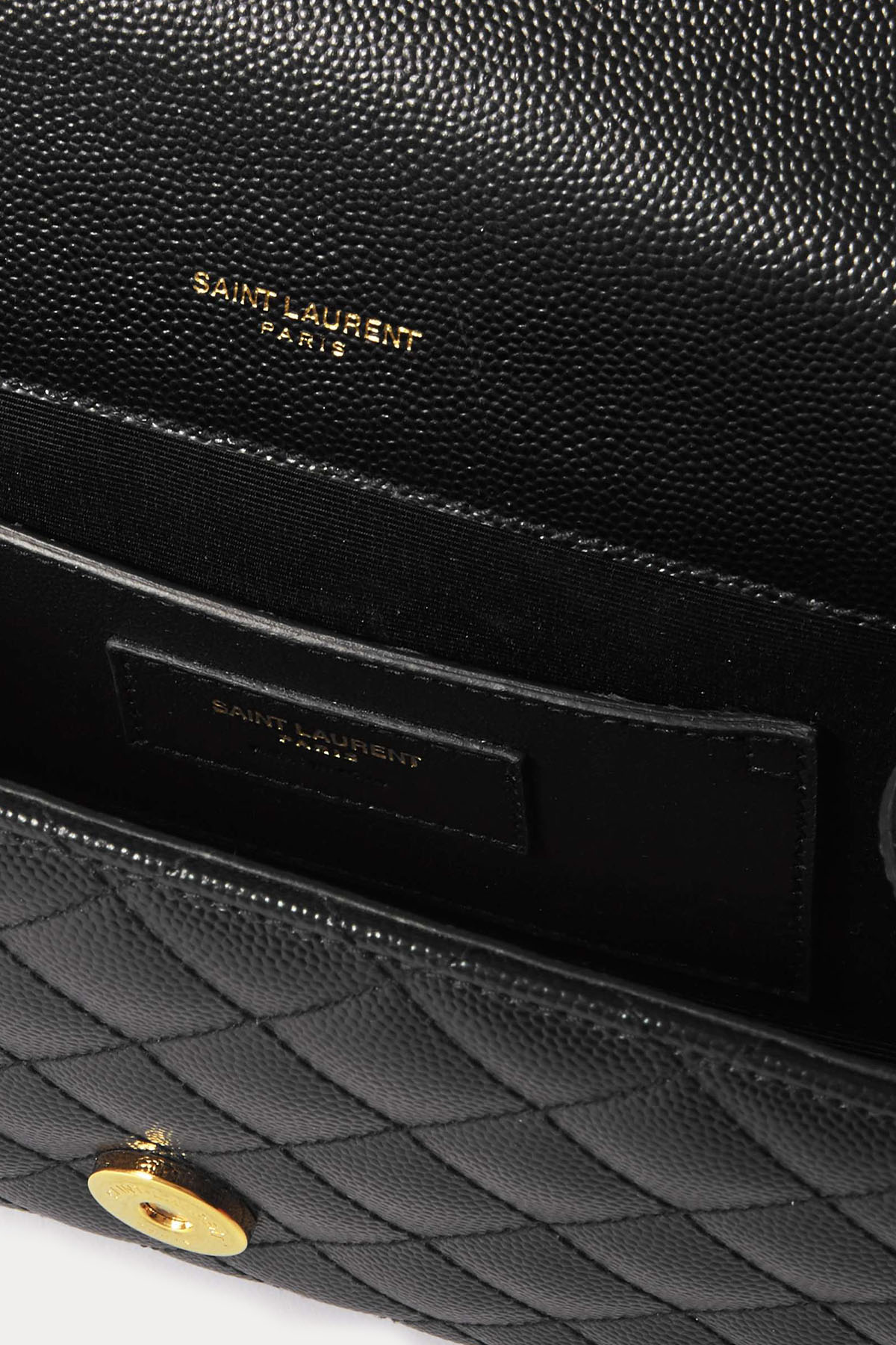 Saint Laurent Logolu Deri Small Omuz Çantası