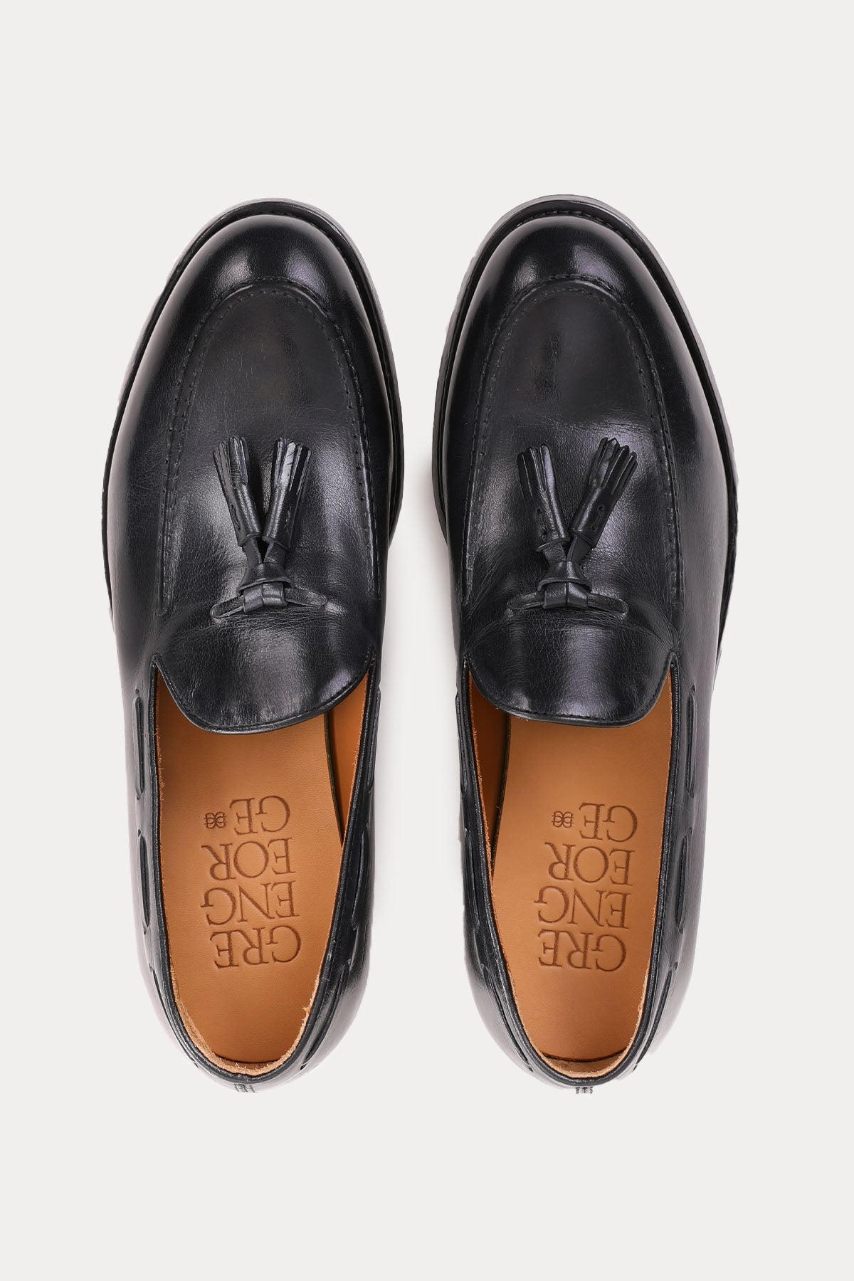 Green George Deri Püsküllü Loafer Ayakkabı