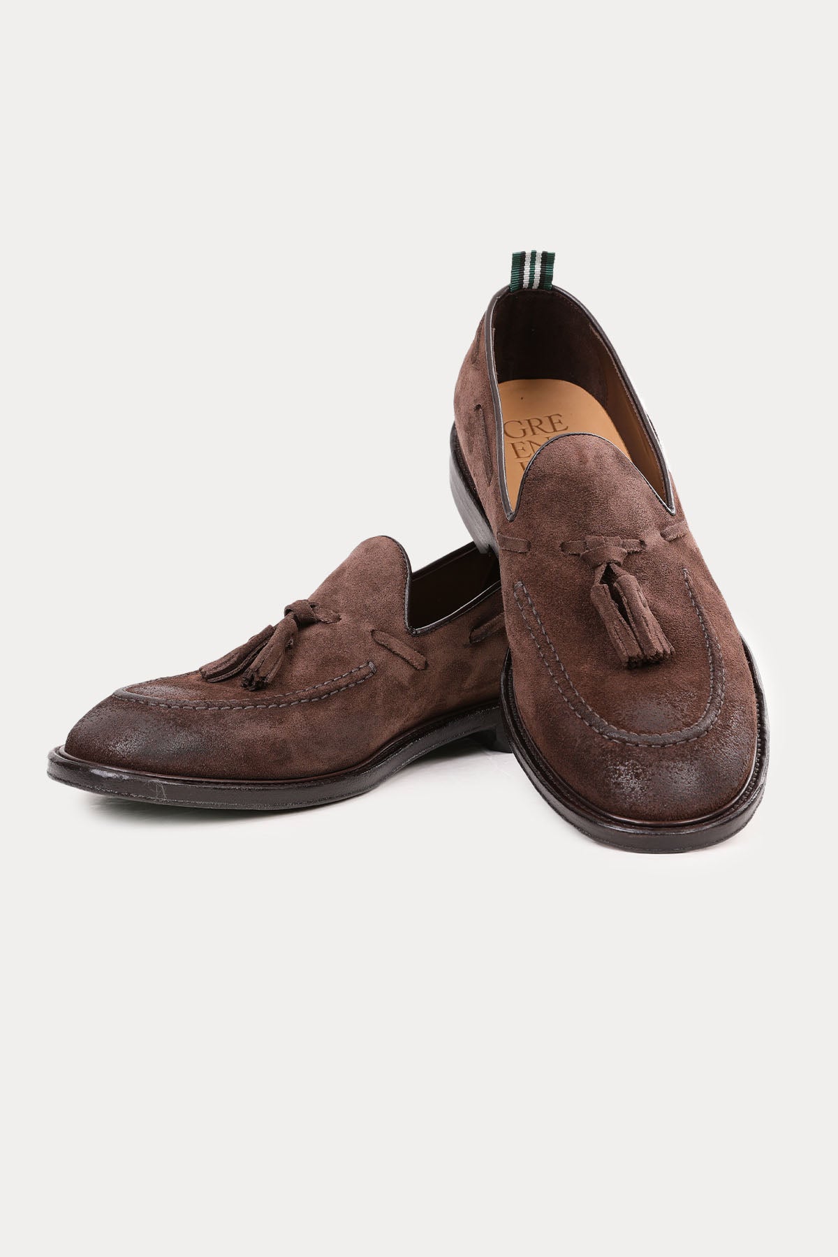 Green George Süet Püsküllü Loafer Ayakkabı