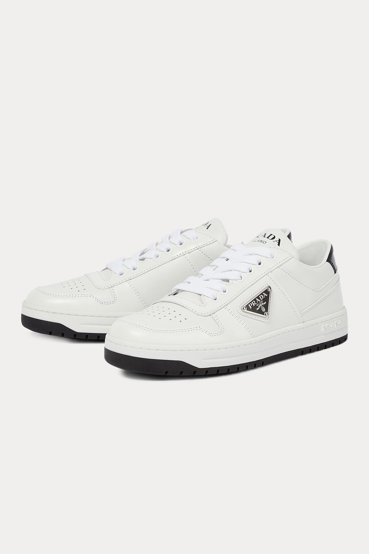 Prada Deri Sneaker Ayakkabı-Ayakkabı-Libas