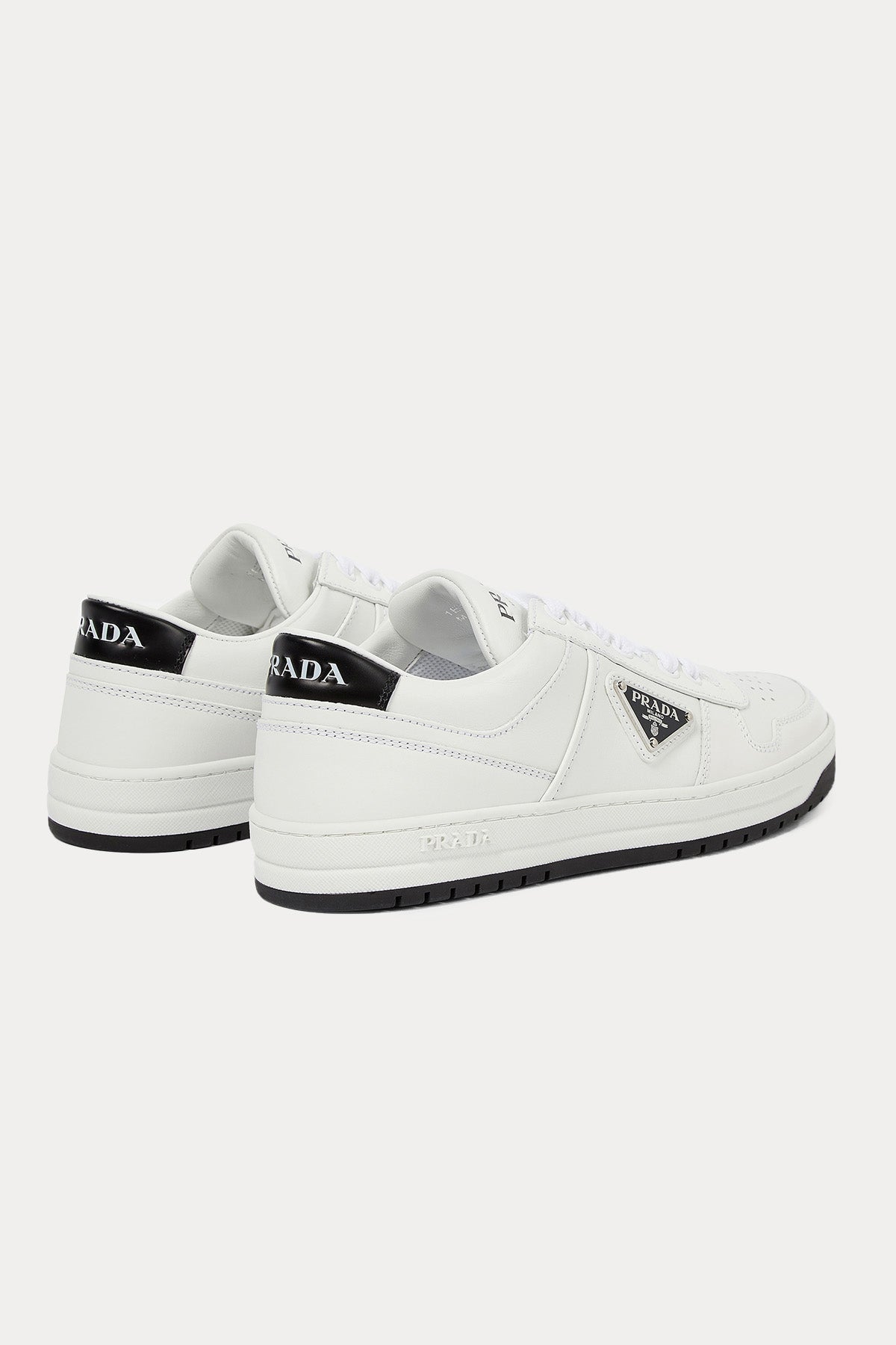 Prada Deri Sneaker Ayakkabı-Ayakkabı-Libas