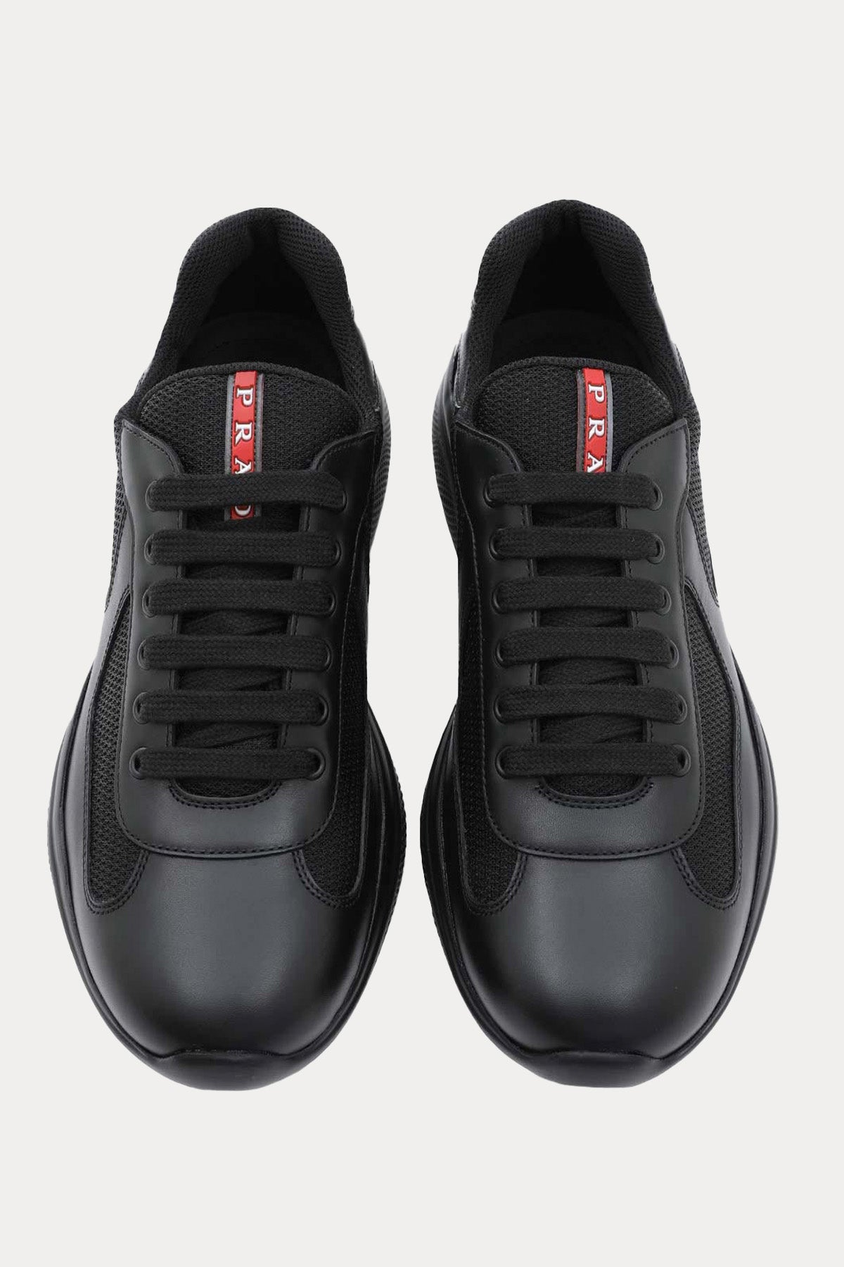 Prada Deri Sneaker Ayakkabı