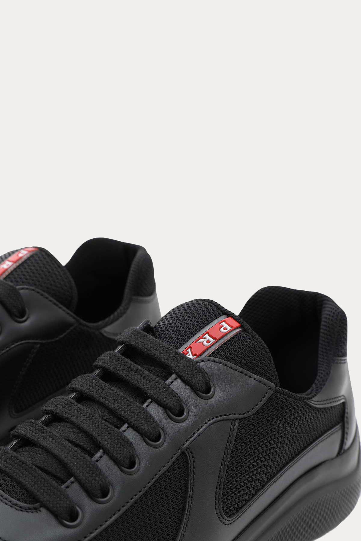 Prada Deri Sneaker Ayakkabı