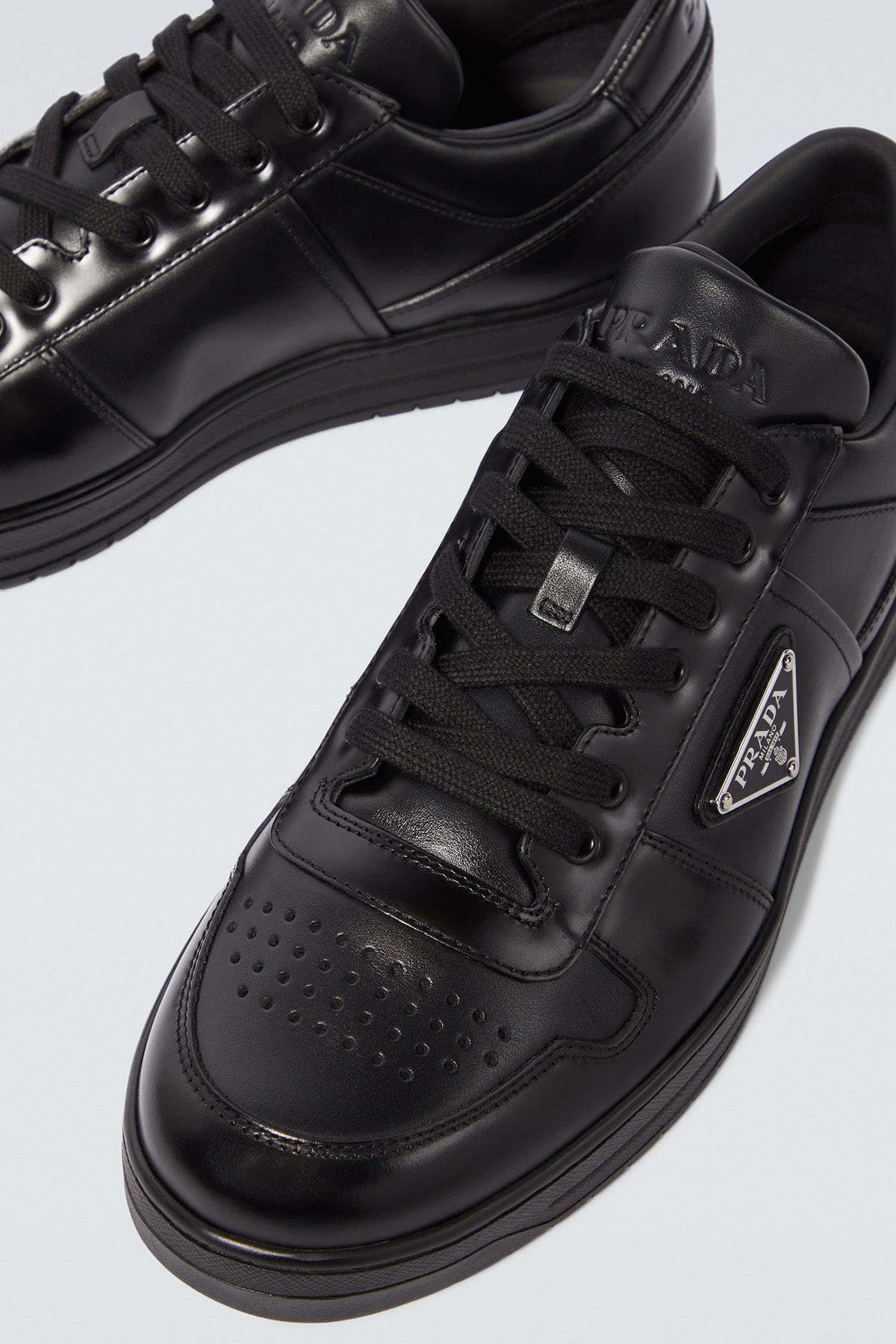 Prada Deri Sneaker Ayakkabı