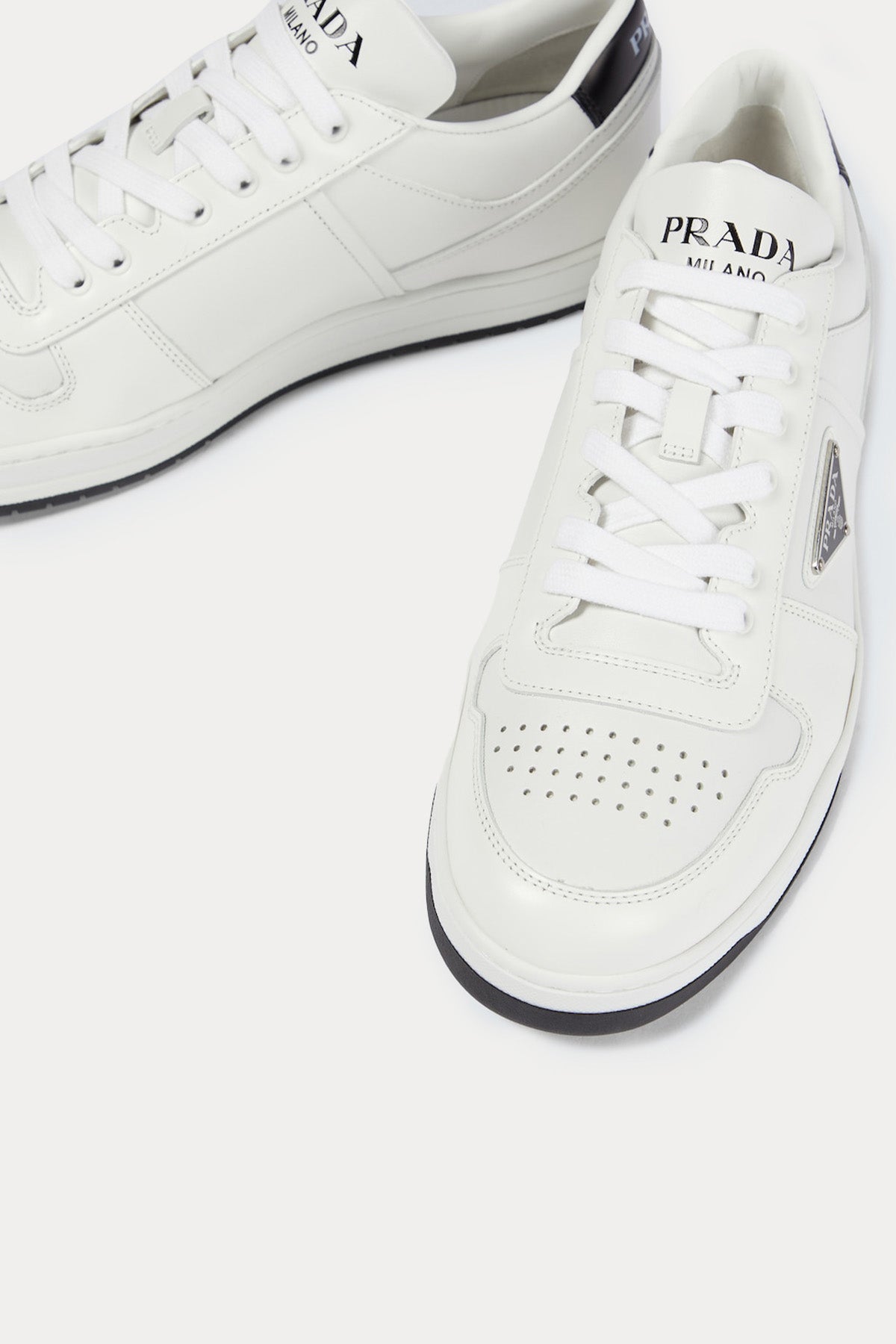 Prada Deri Sneaker Ayakkabı