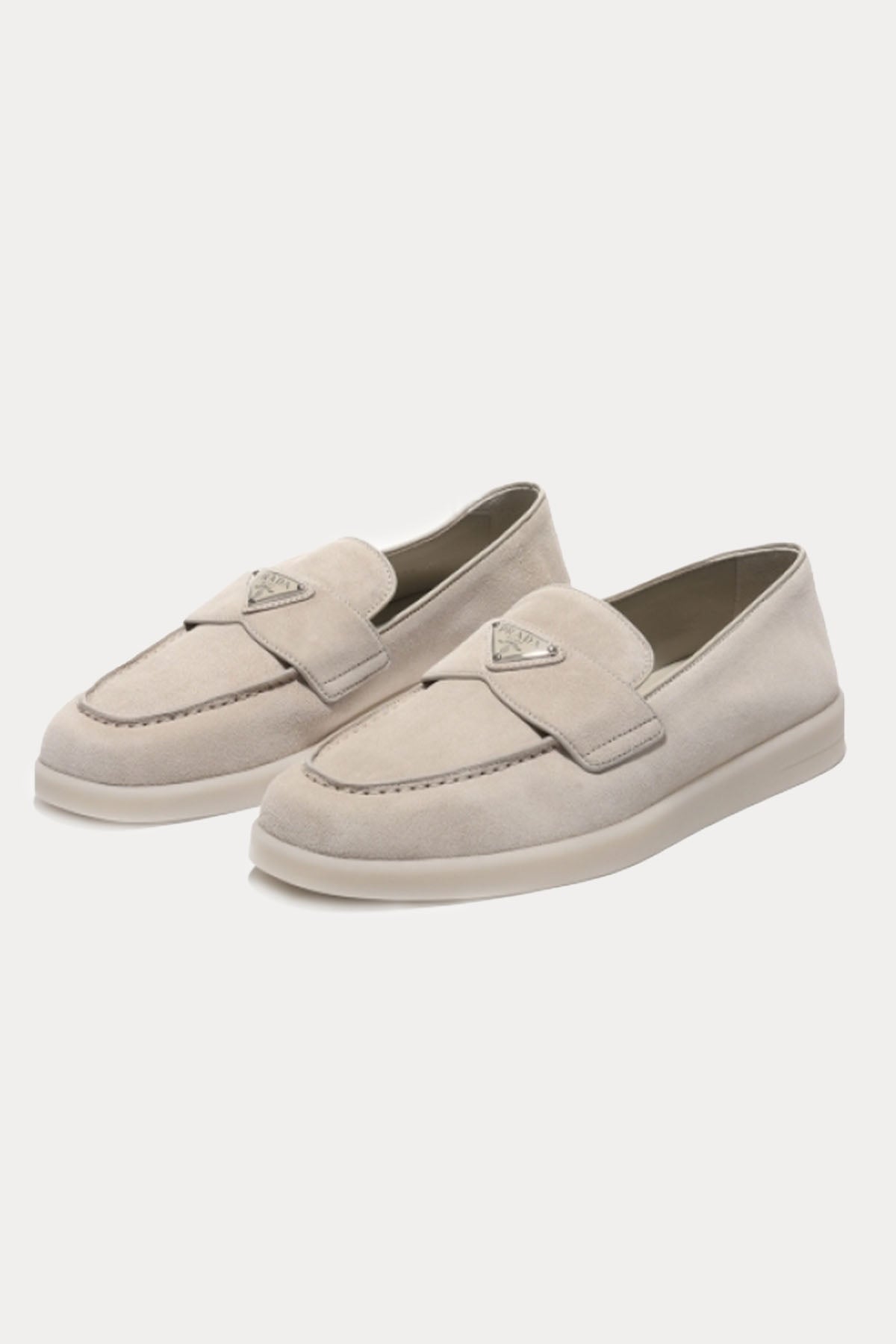Prada Süet Loafer Ayakkabı