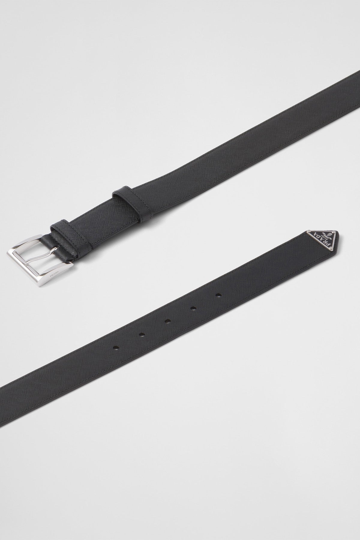 Prada Logolu Saffiano Deri Kemer