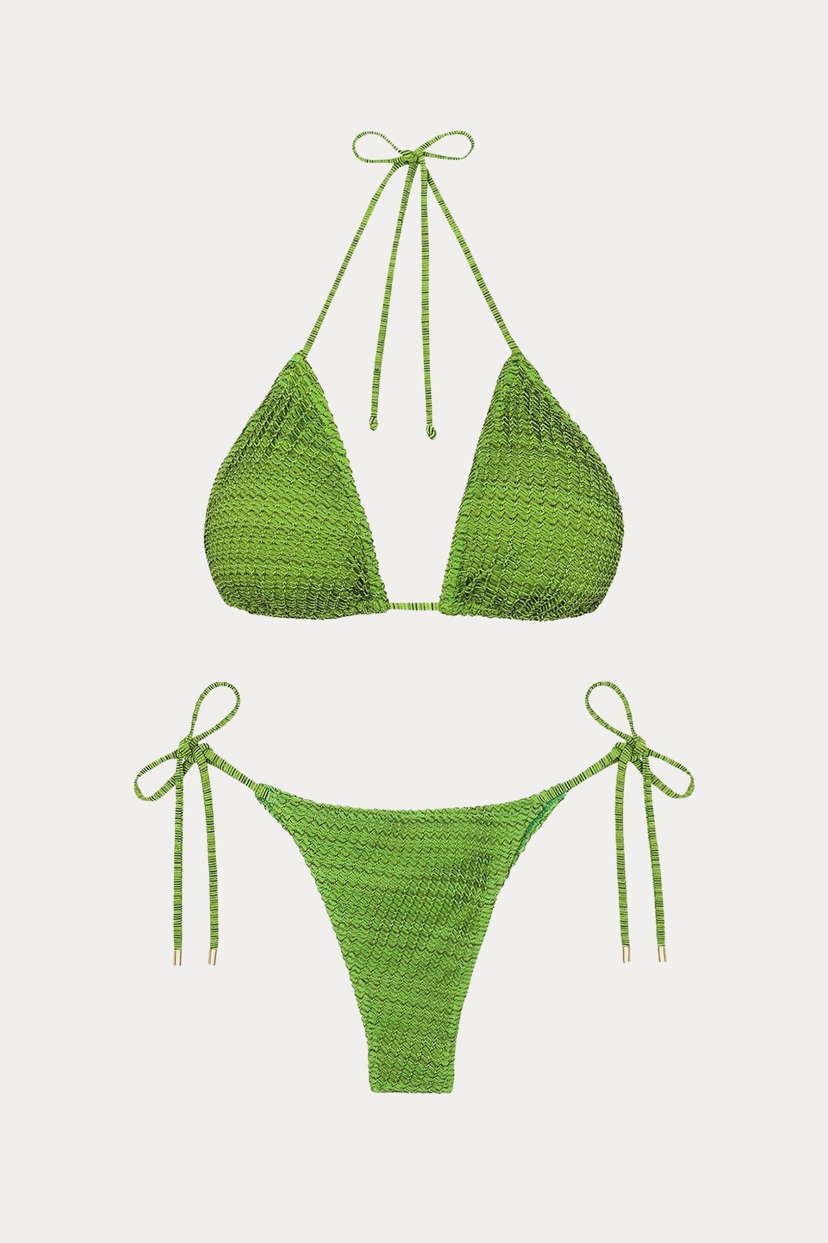 Vix Solid Tri Boyundan Bağlamalı Bikini-Bikini-Libas